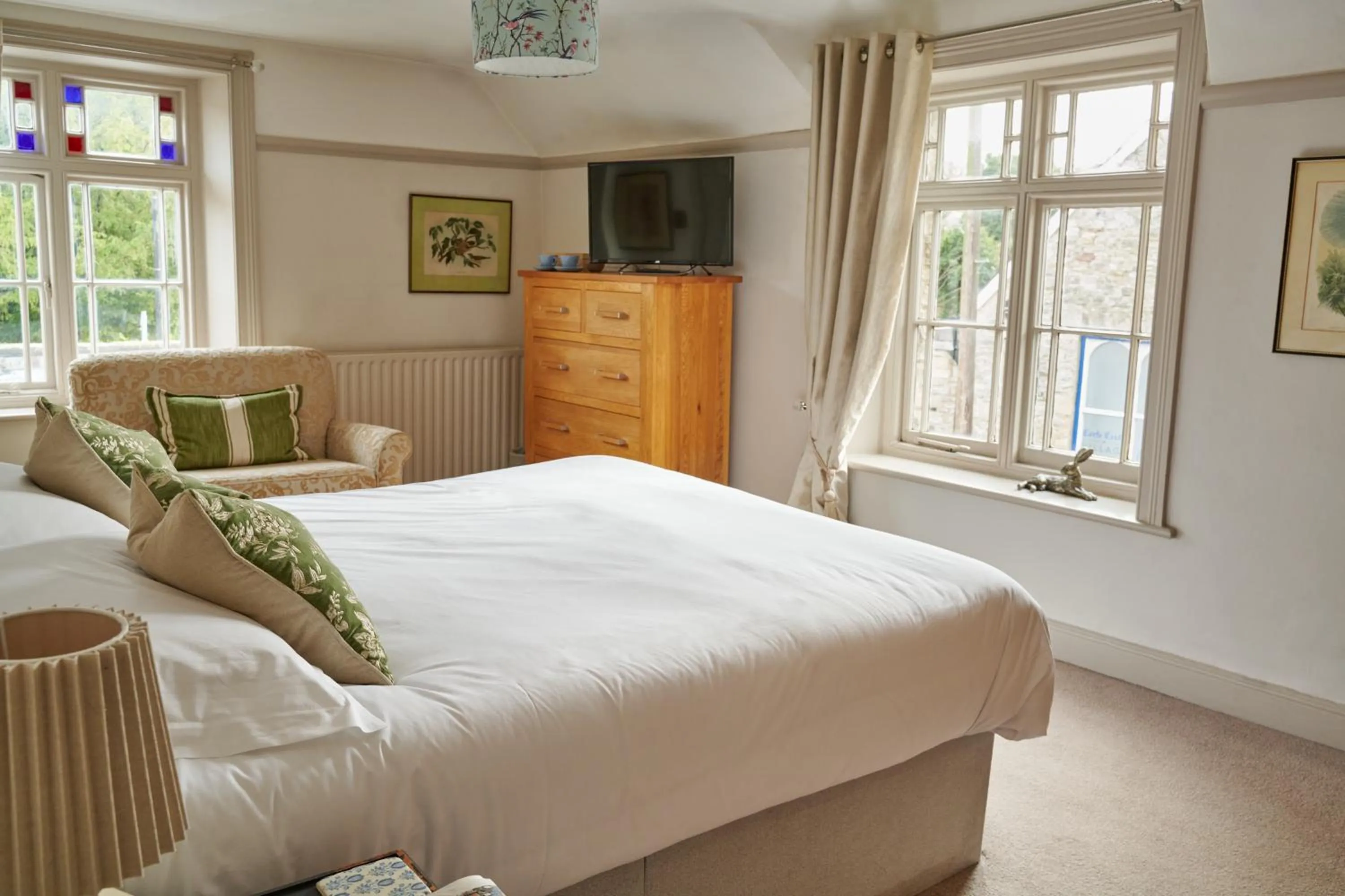 Bed in Bankes Arms Hotel