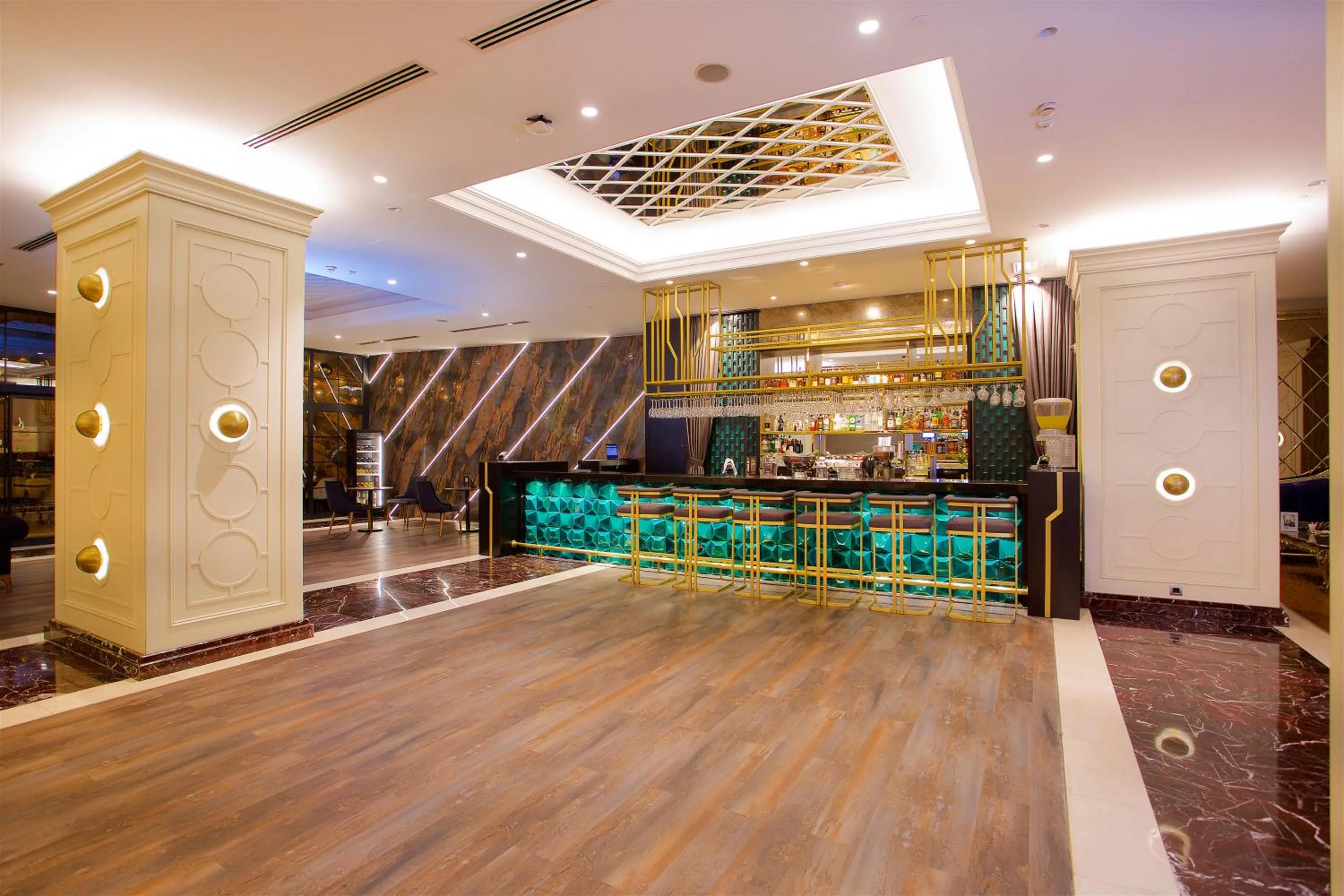 Lounge or bar in Ramada by Wyndham Istanbul Merter