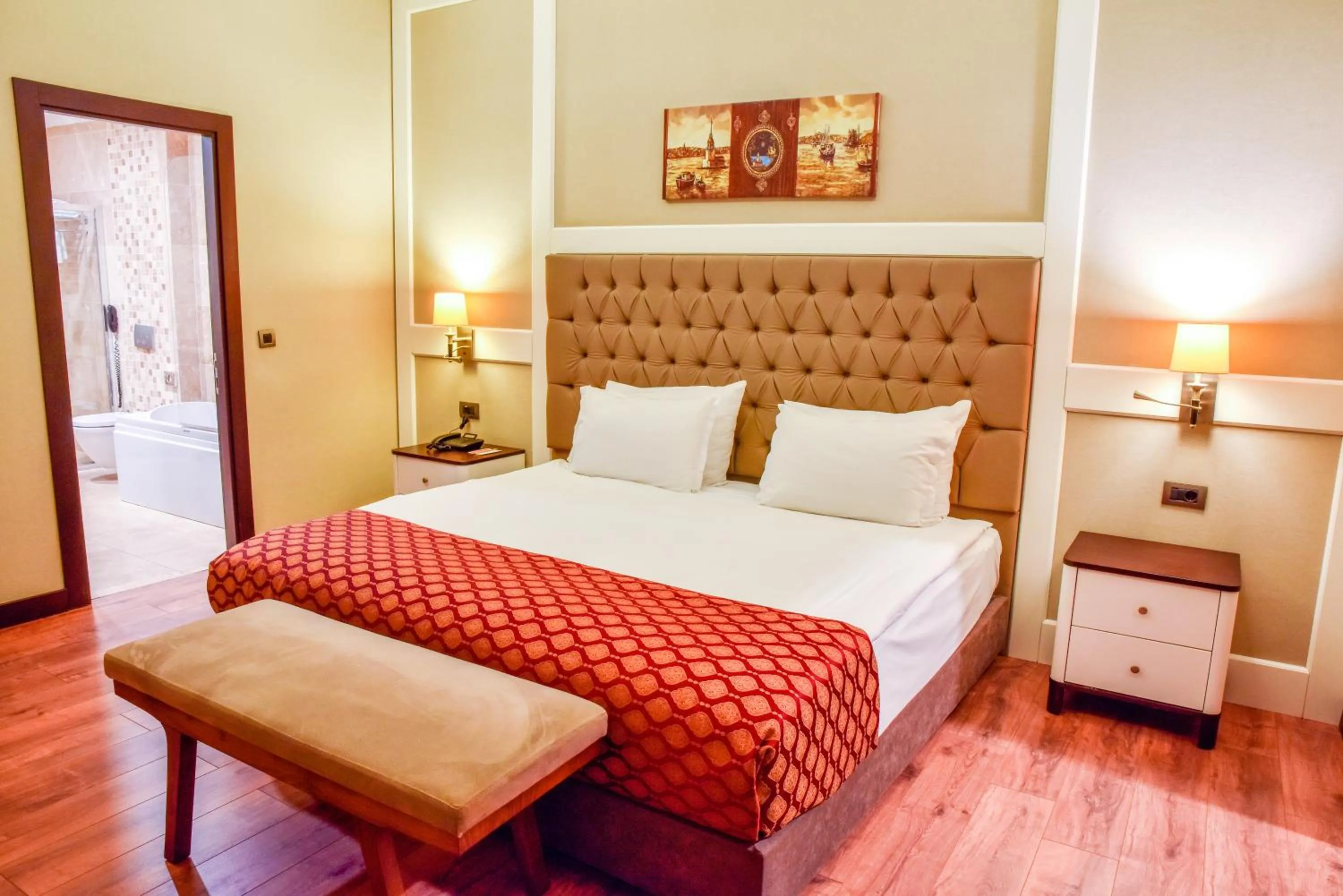 Bed in Ramada by Wyndham Istanbul Merter