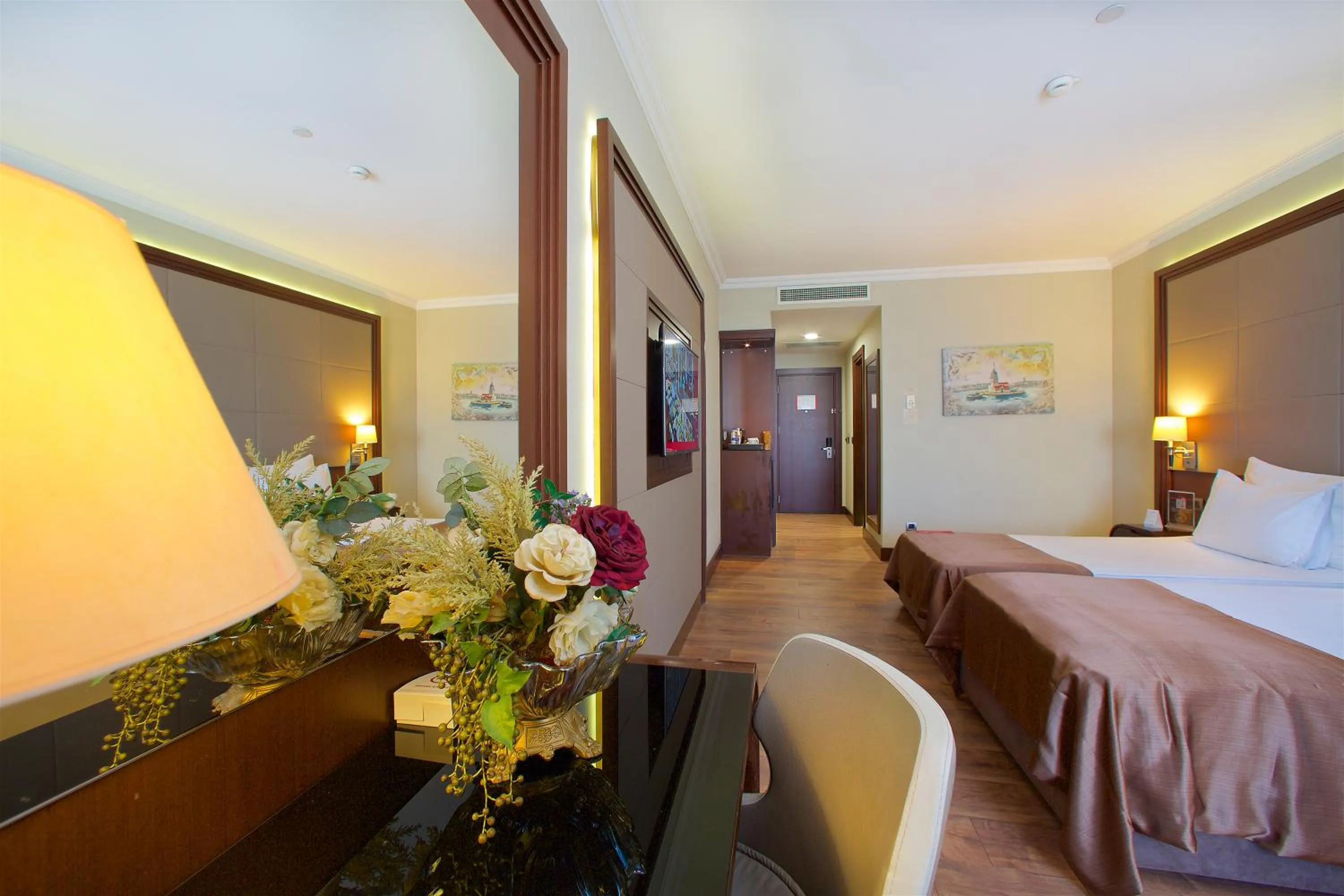 Bed in Ramada by Wyndham Istanbul Merter