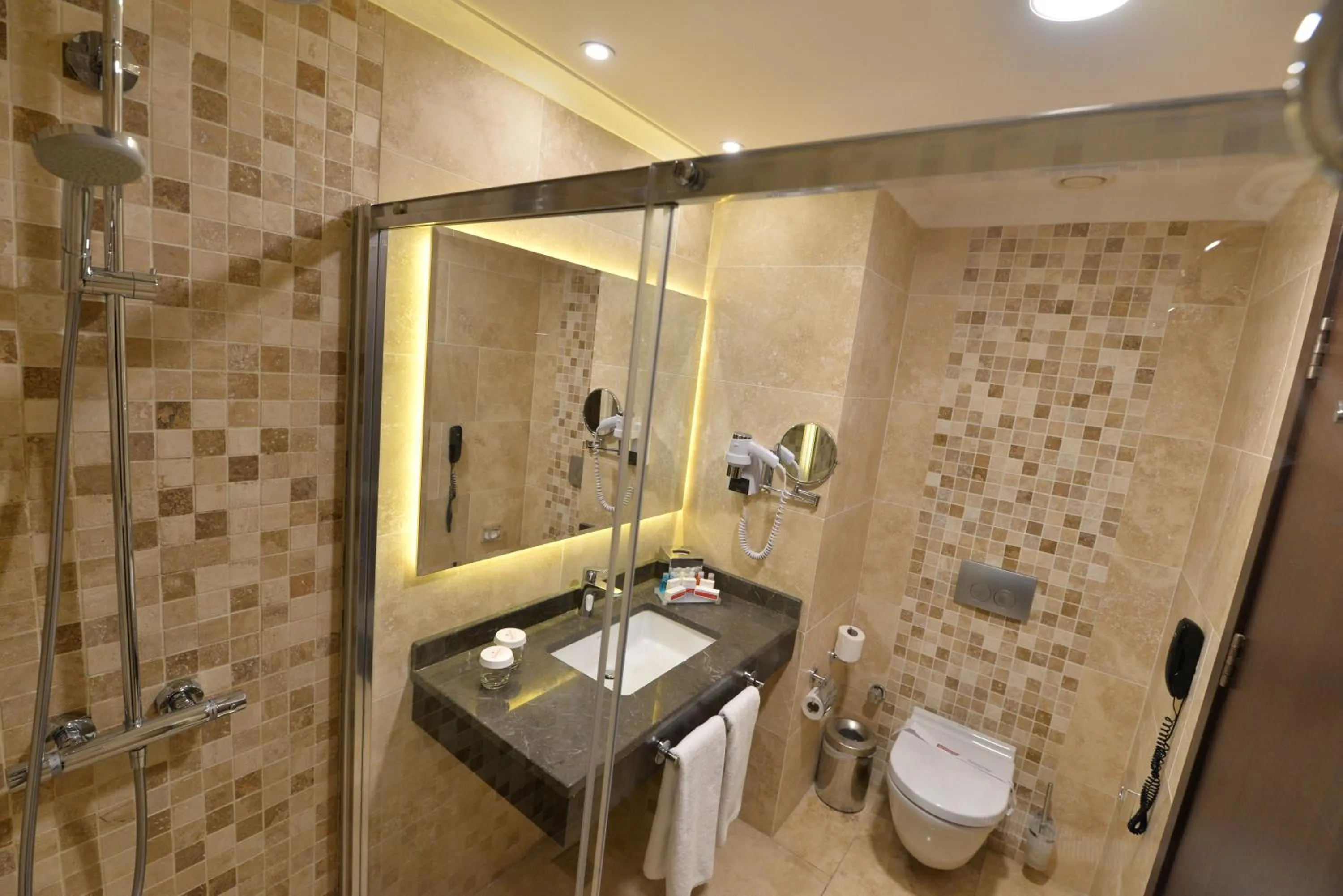 Bathroom in Ramada by Wyndham Istanbul Merter