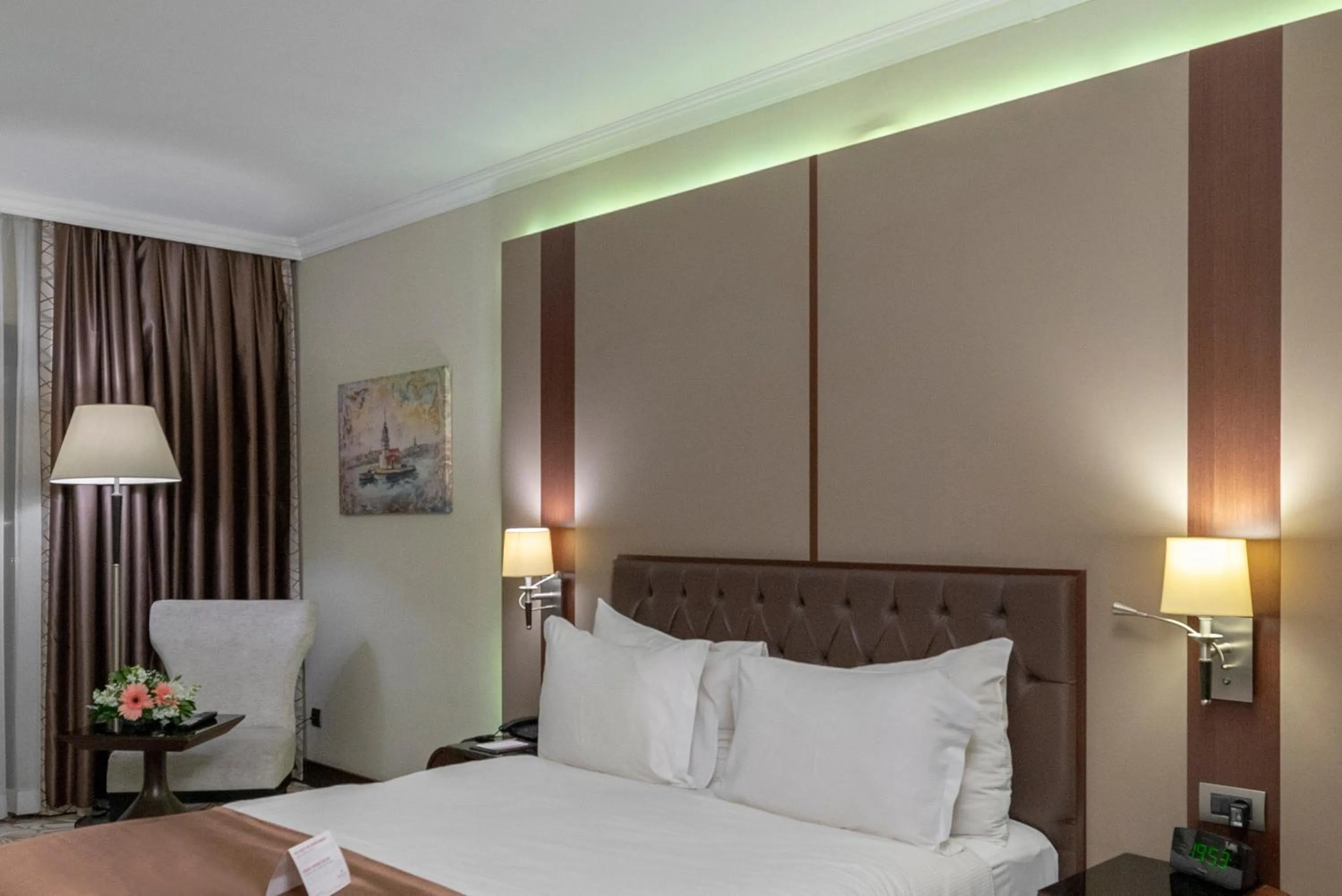 Bedroom, Bed in Ramada by Wyndham Istanbul Merter