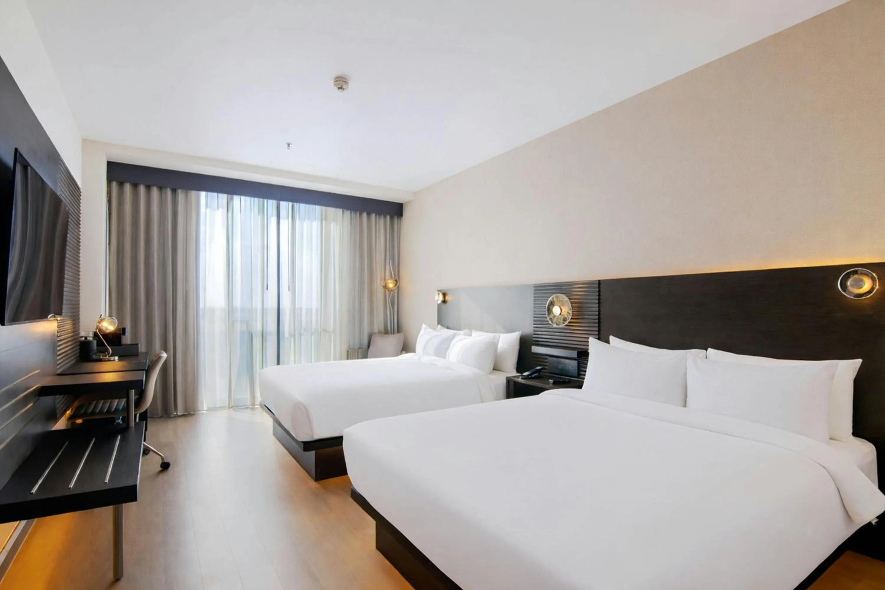 Photo of the whole room, Bed in AC Hotel by Marriott Georgetown Guyana