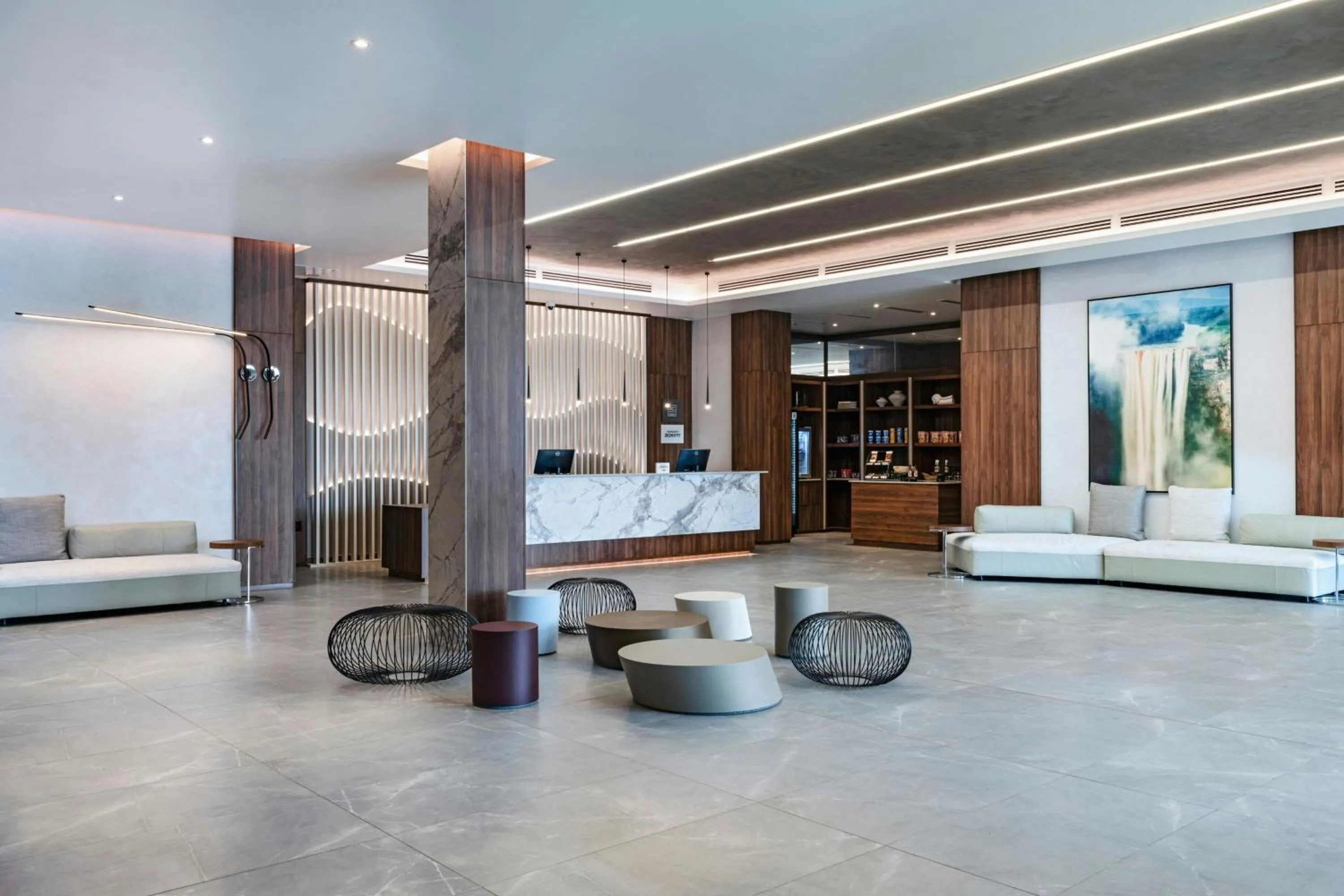 Lobby or reception in AC Hotel by Marriott Georgetown Guyana