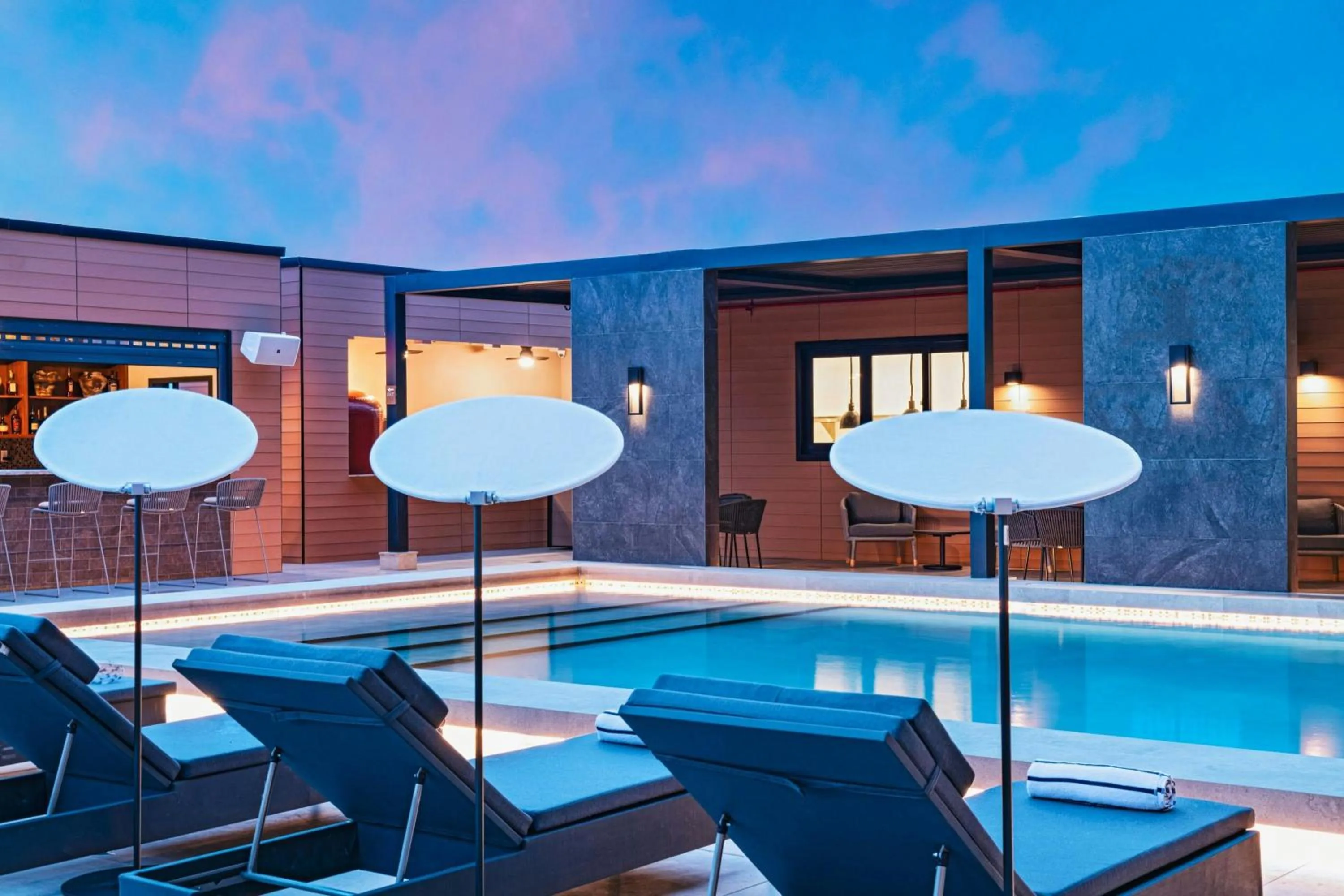 Swimming pool in AC Hotel by Marriott Georgetown Guyana