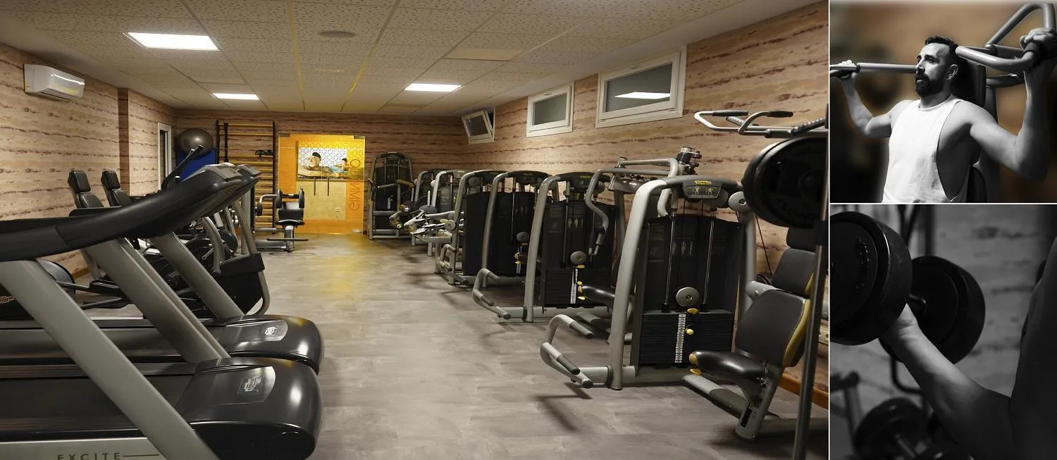 Fitness centre/facilities in Hotel Doña Teresa