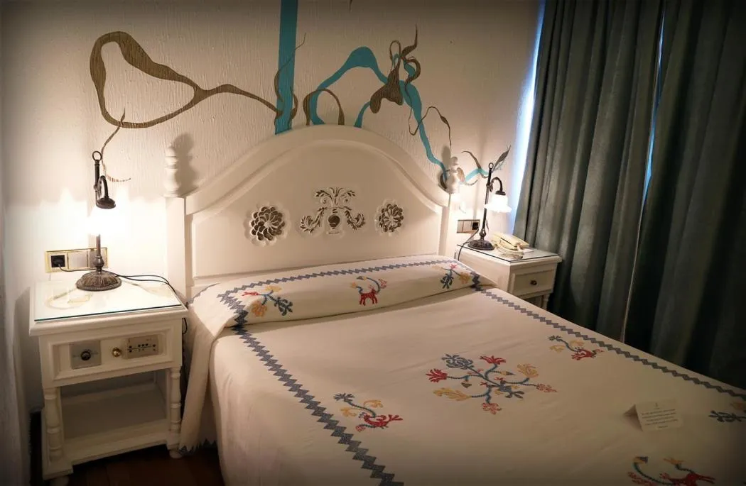 Bed in Hotel Doña Teresa