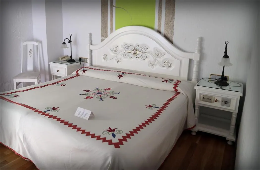 Bed in Hotel Doña Teresa