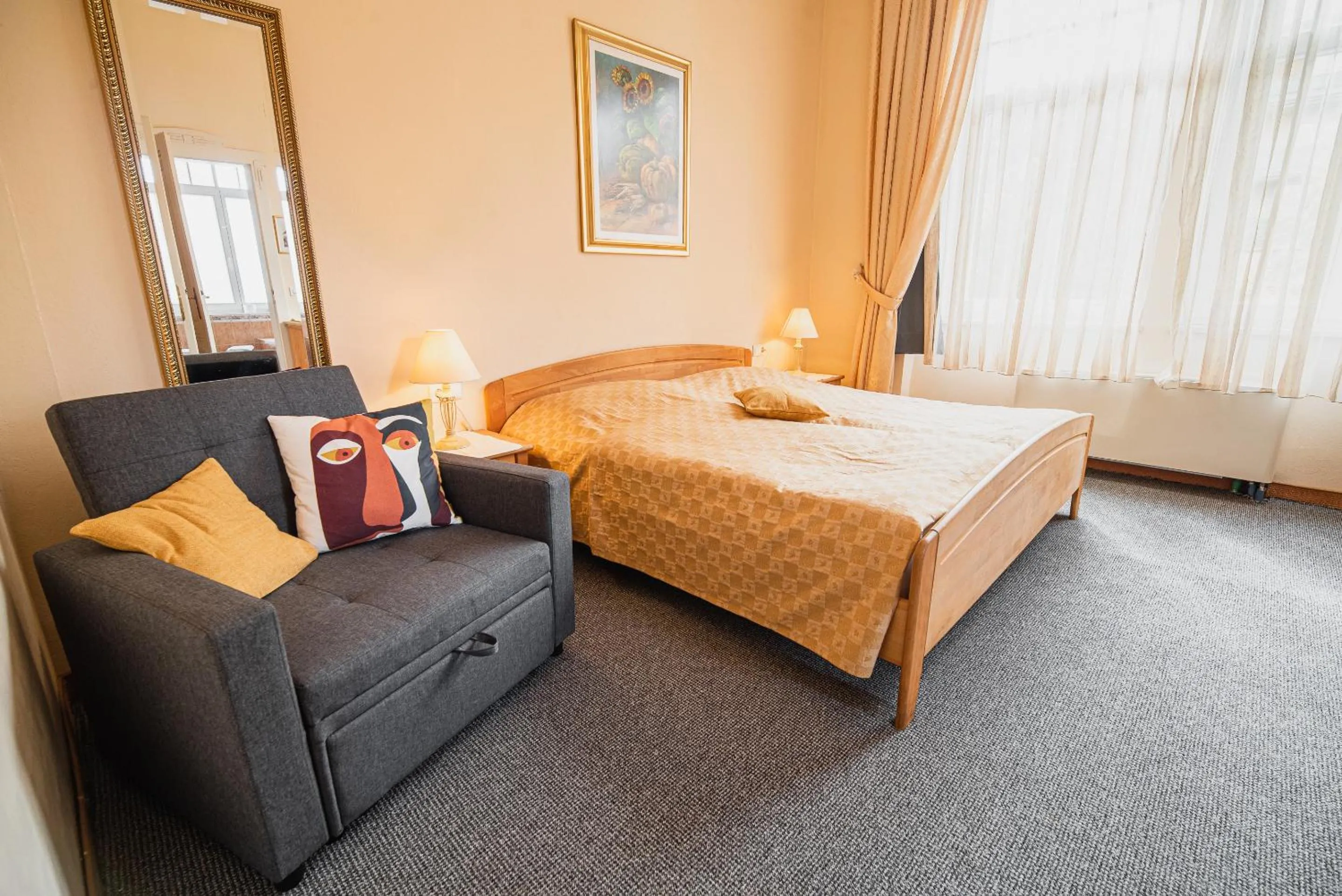 Deluxe Double Room with Bath - single occupancy in Guest House Veronika