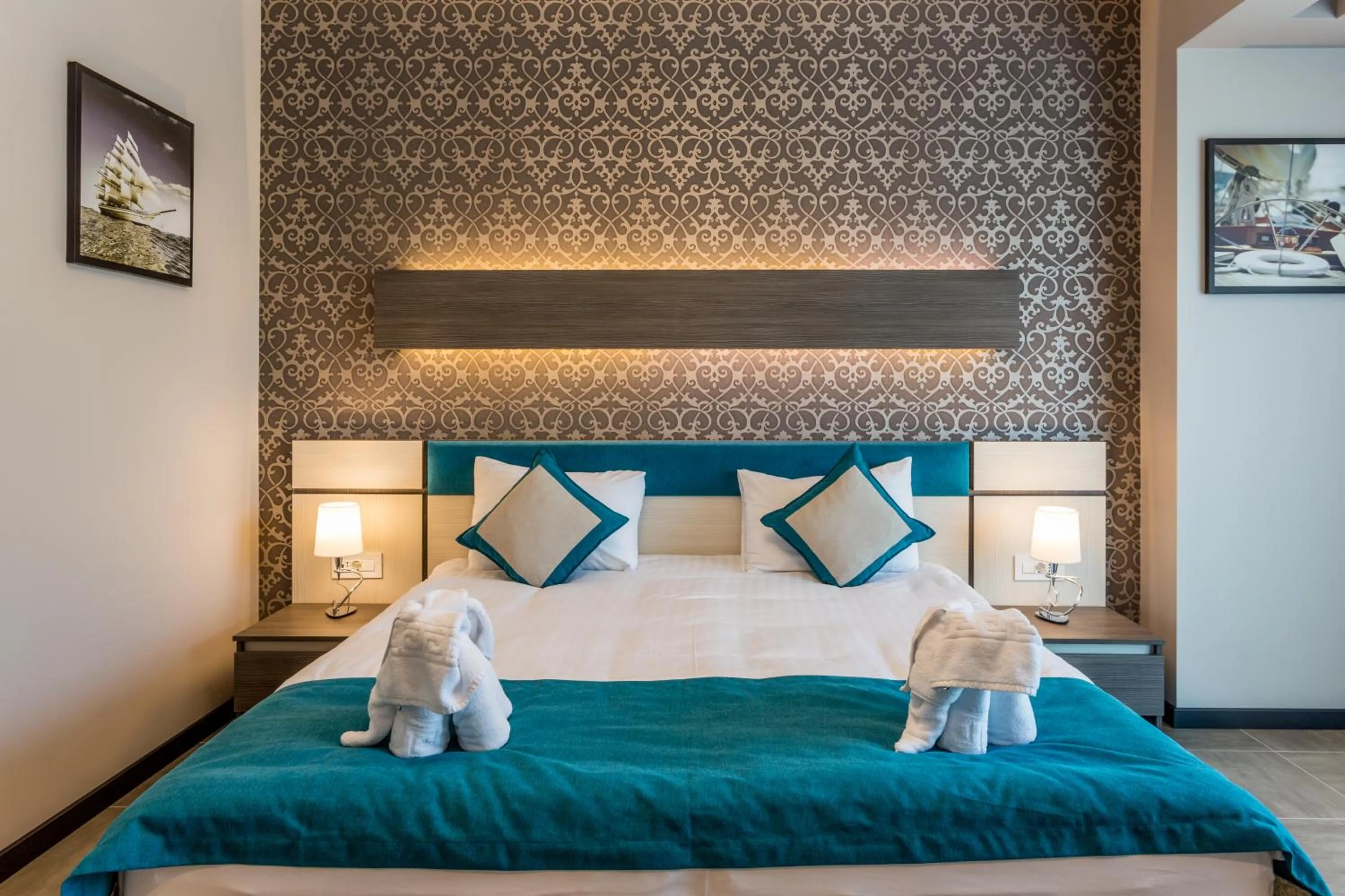 TV and multimedia, Bed in New Splendid Hotel & Spa - Adults Only (+16)