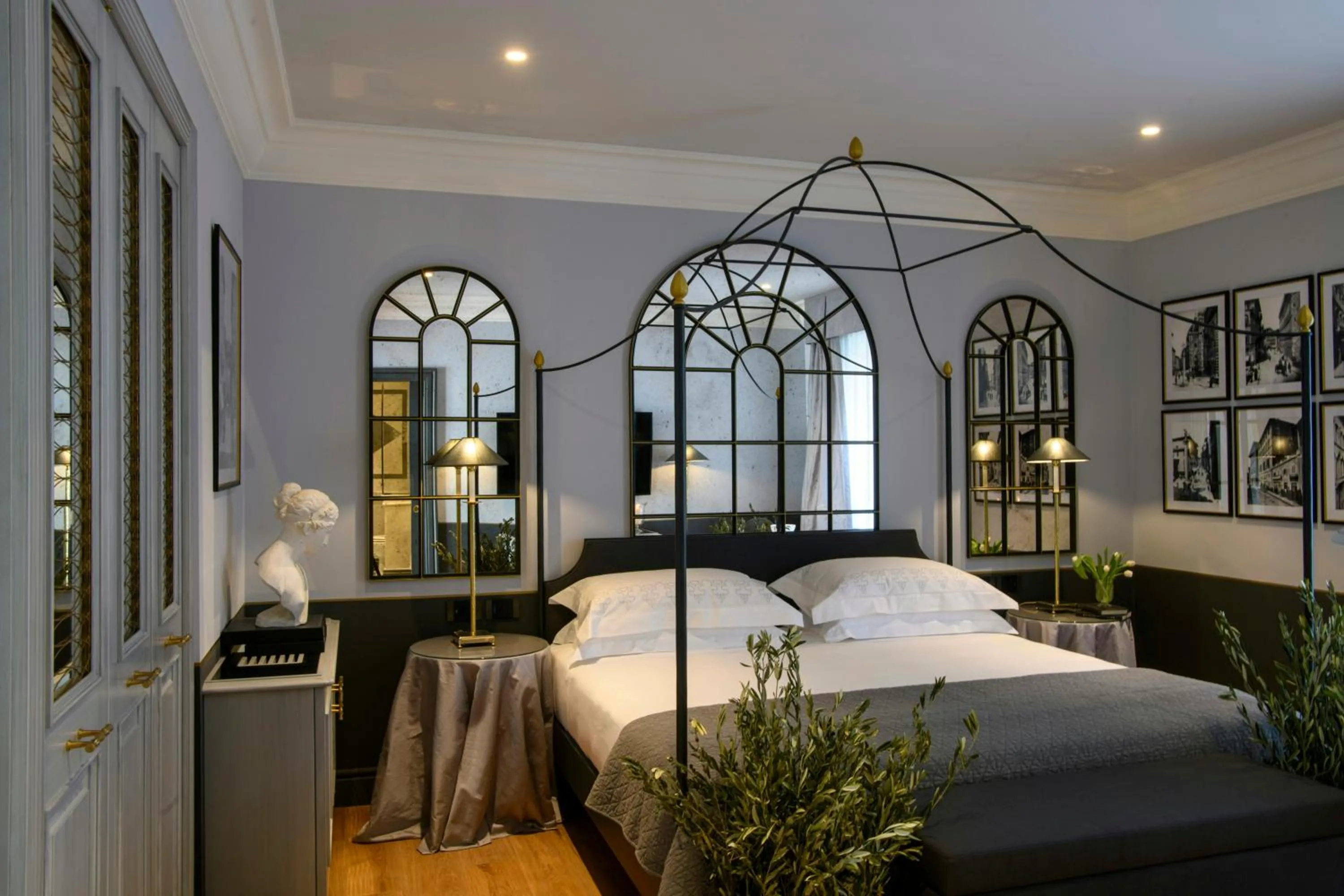 Photo of the whole room, Bed in Helvetia&Bristol Firenze – Starhotels Collezione