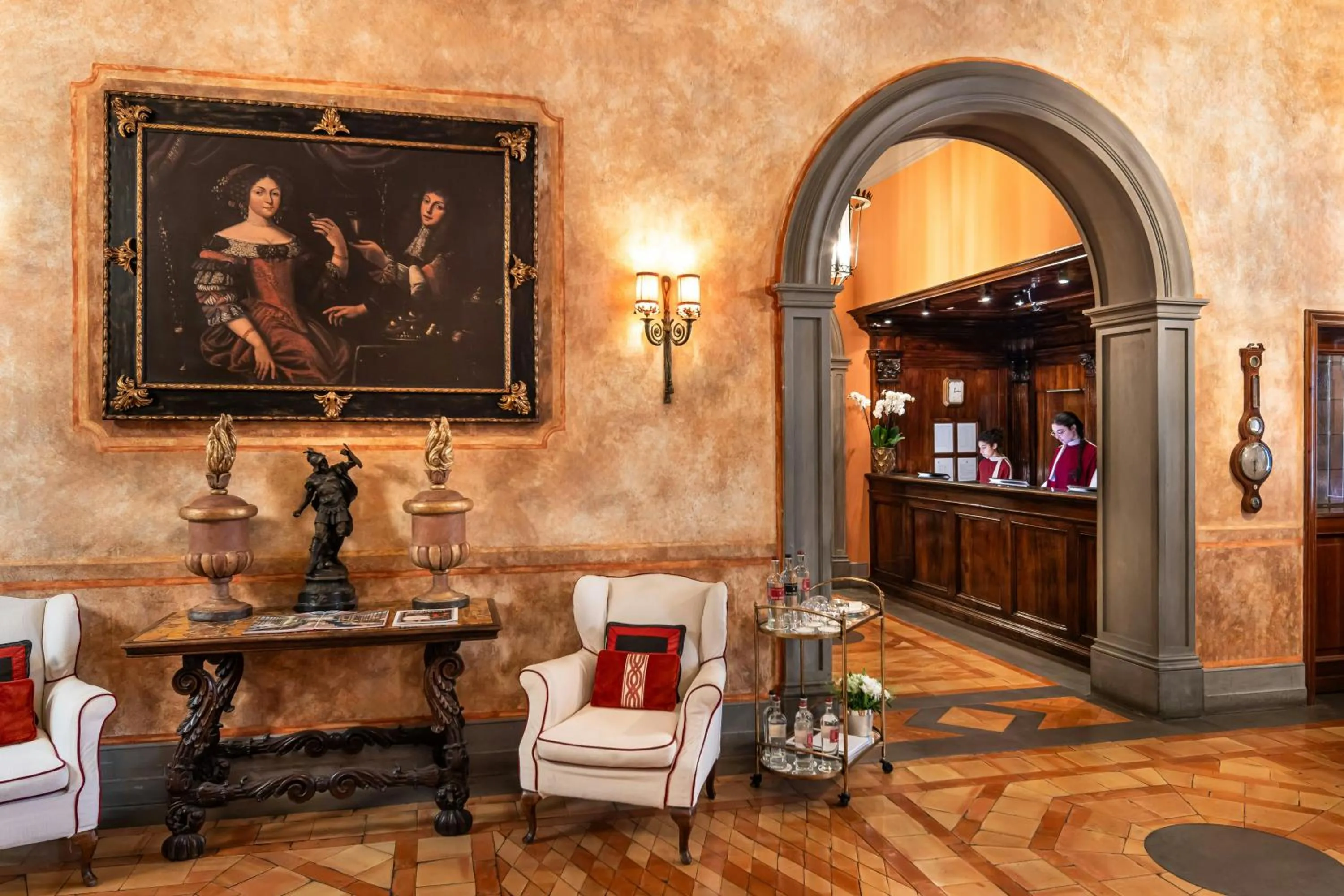 Lobby or reception in Helvetia&Bristol Firenze – Starhotels Collezione