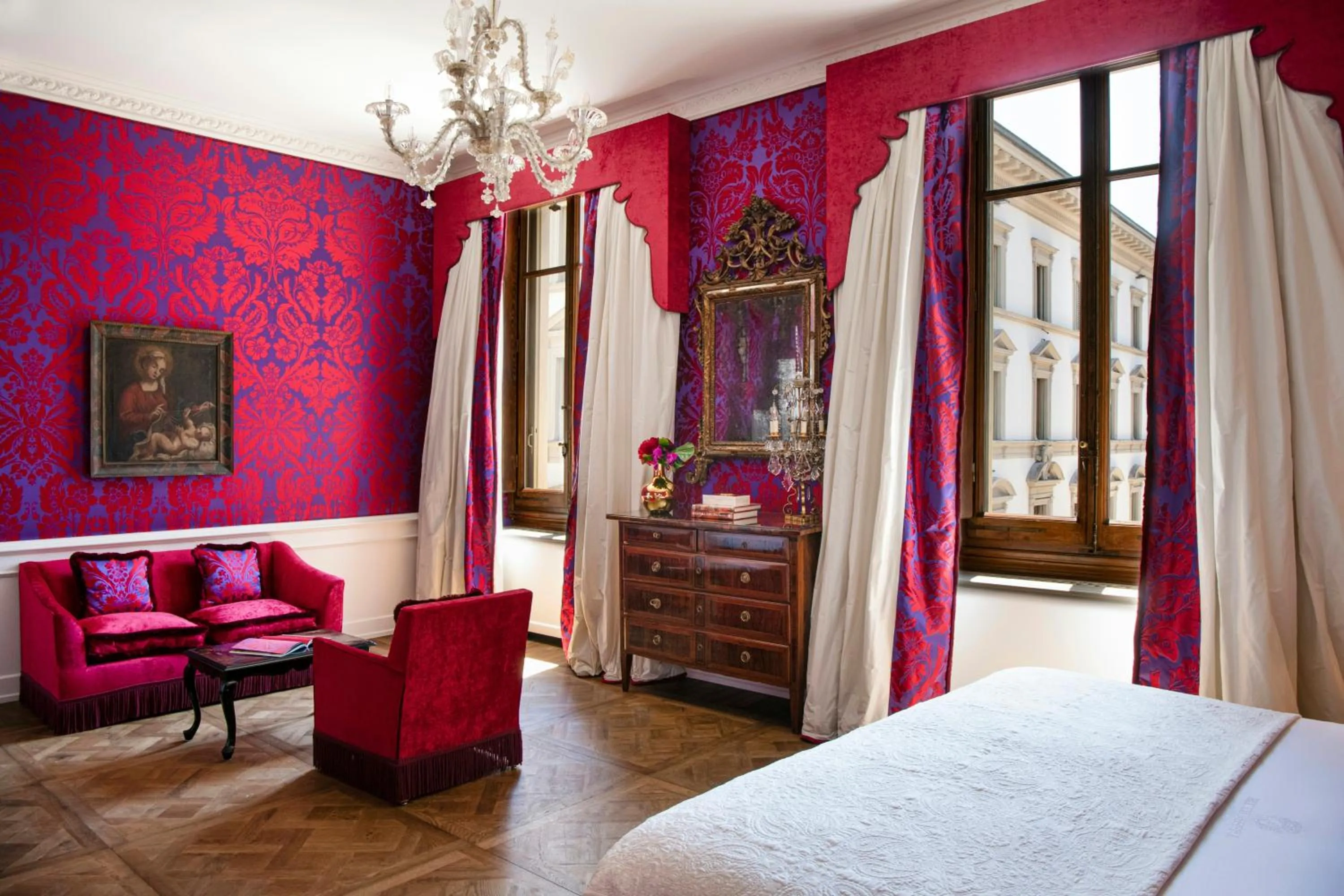 Photo of the whole room, Bed in Helvetia&Bristol Firenze – Starhotels Collezione