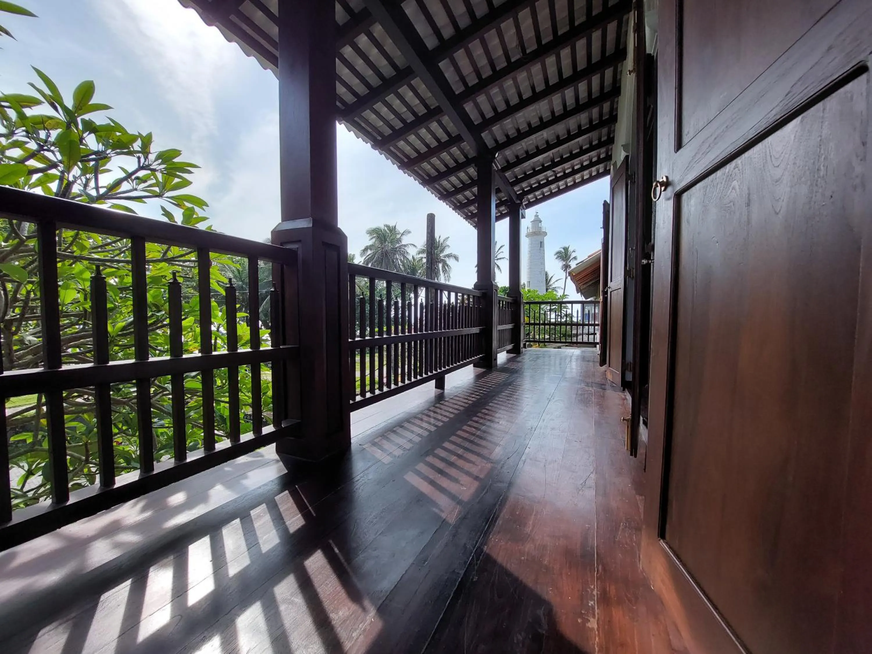 Patio in Villa Aurora, Galle Fort