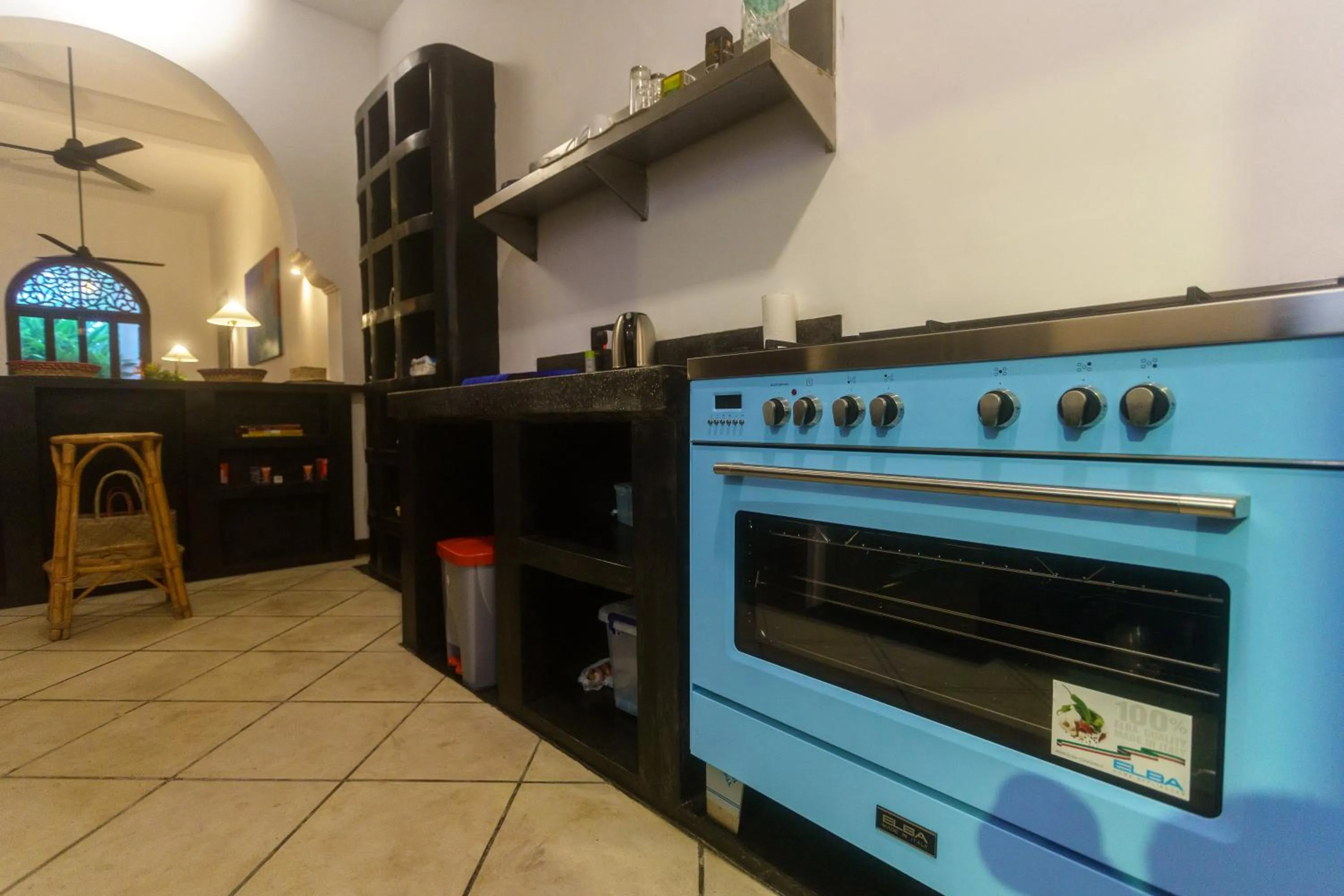 Kitchen or kitchenette in Villa Aurora, Galle Fort