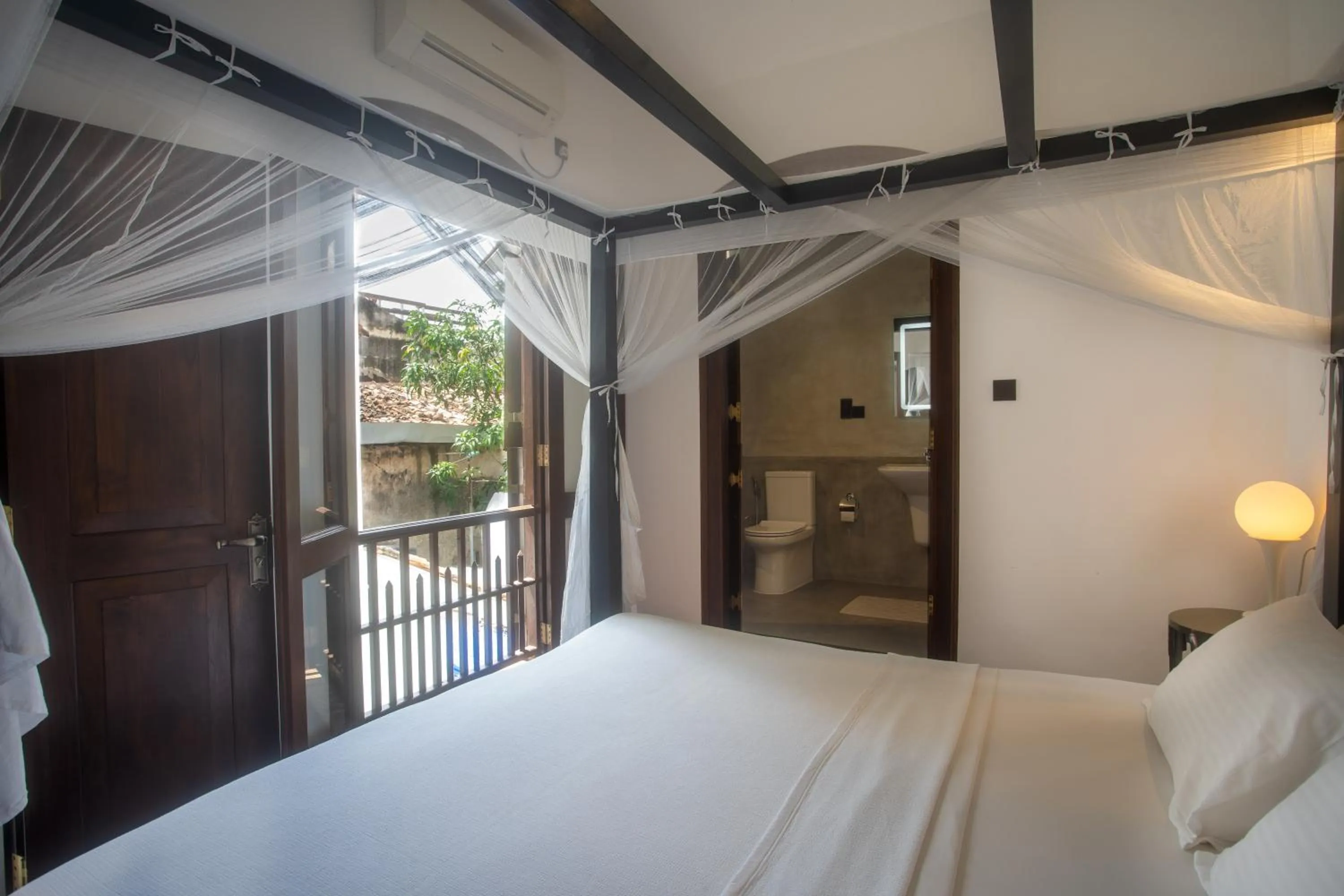 Bed in Villa Aurora, Galle Fort