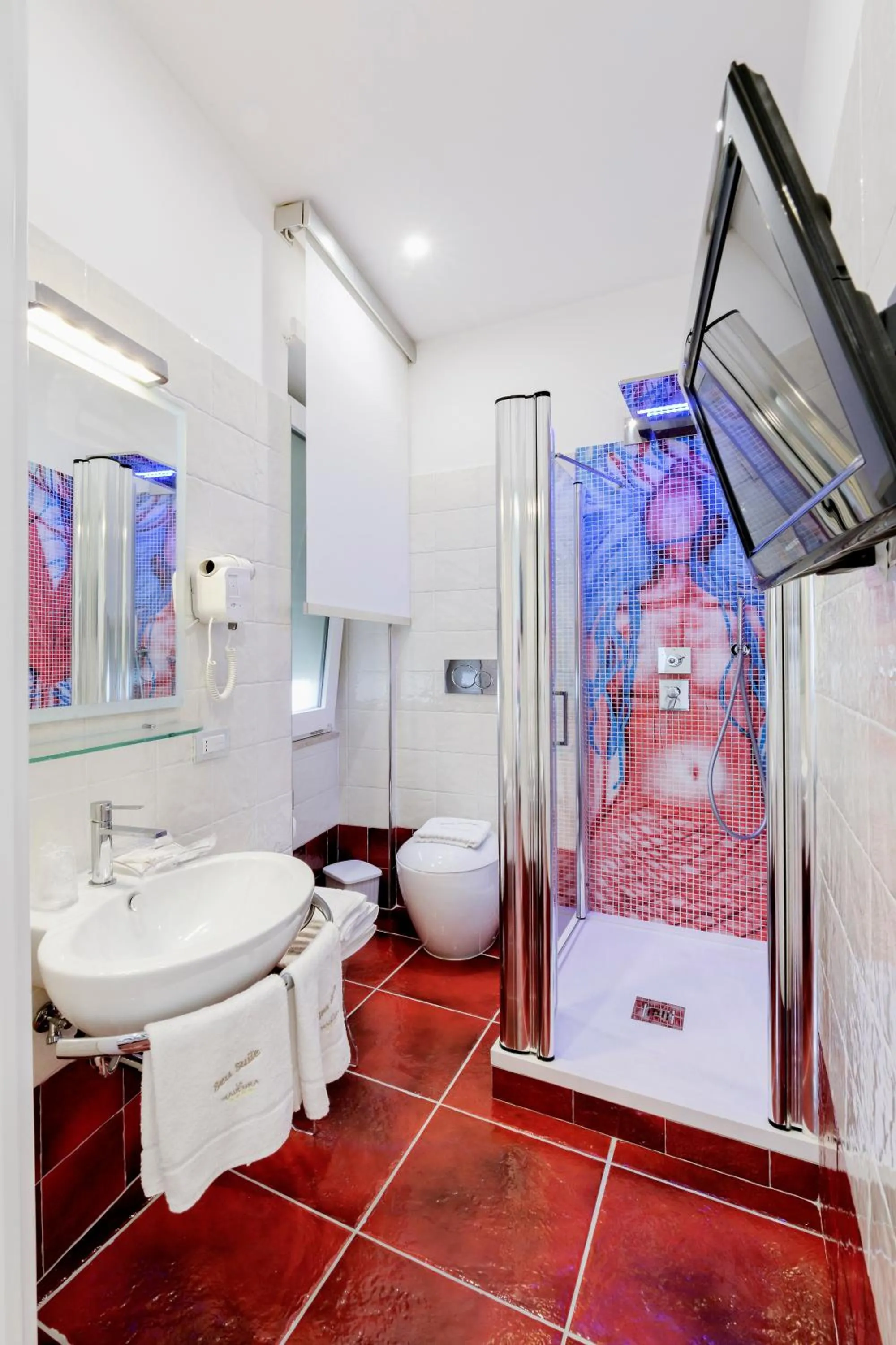 Bathroom in La Madegra Seasuite