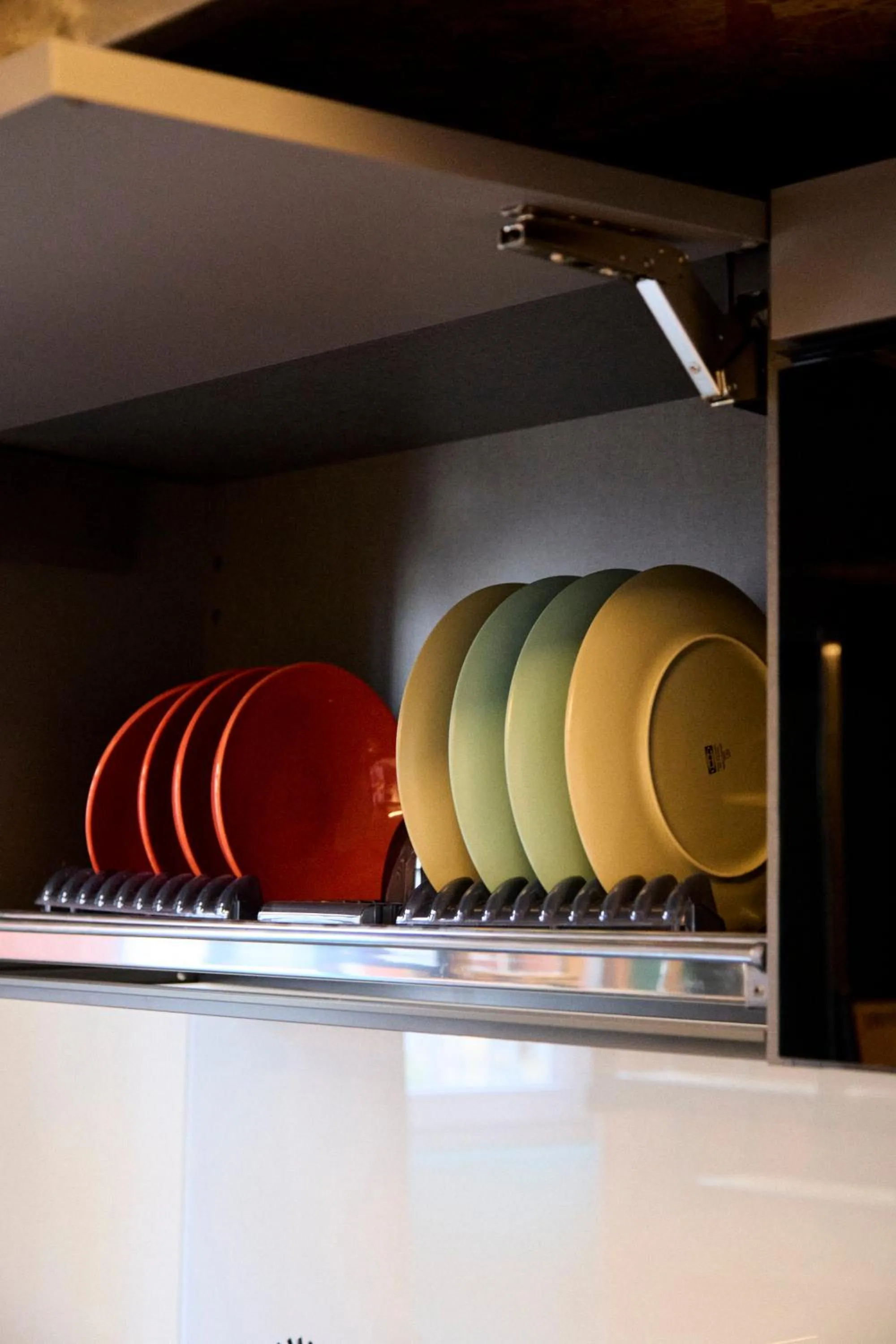 Kitchen or kitchenette in Madama Hostel & Bistrot