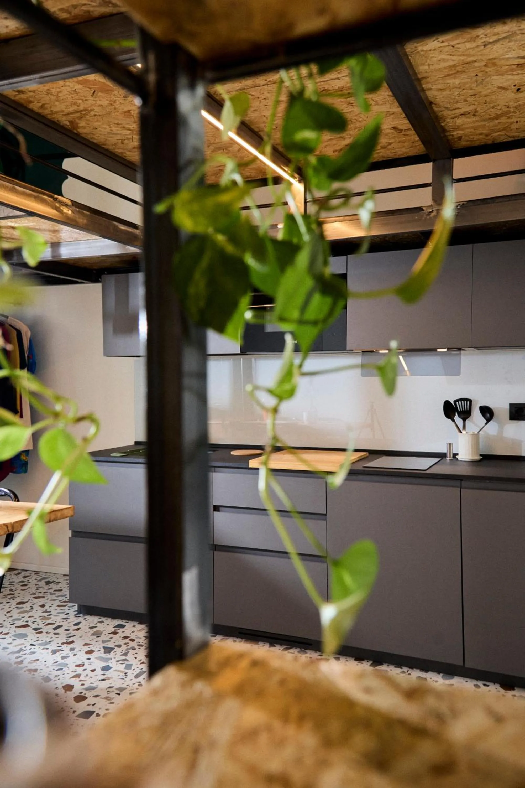 Decorative detail in Madama Hostel & Bistrot