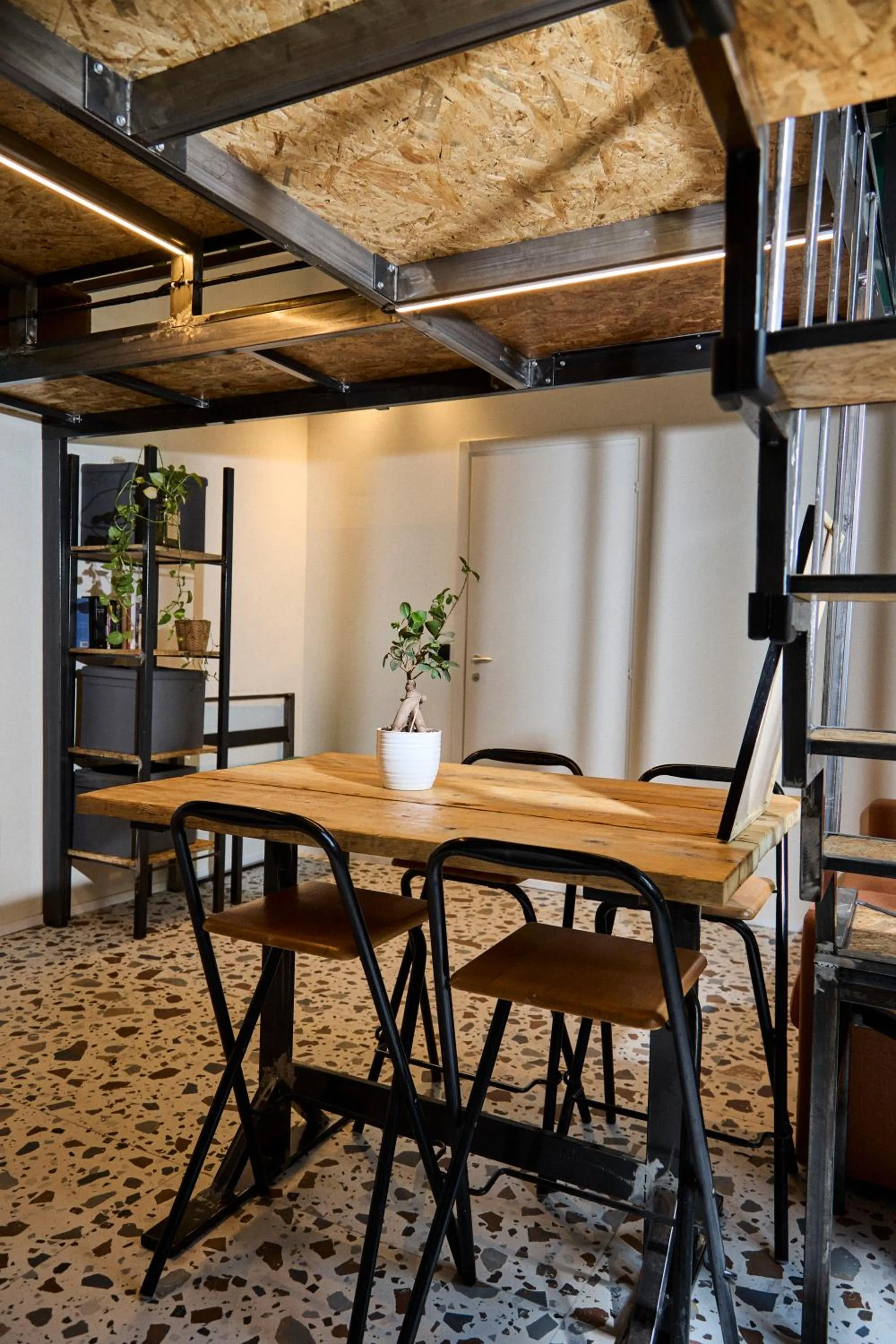 Living room in Madama Hostel & Bistrot