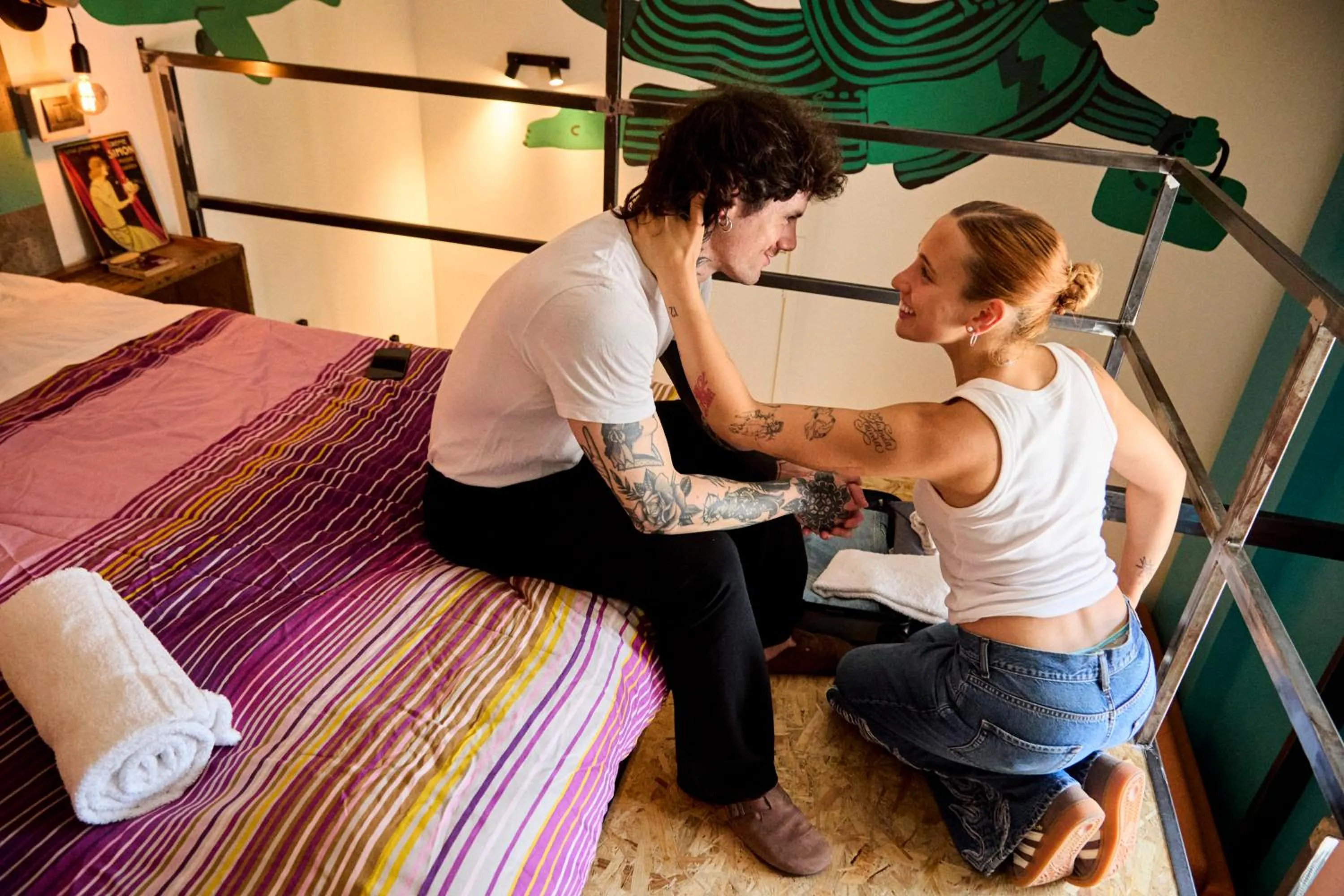 Bed in Madama Hostel & Bistrot