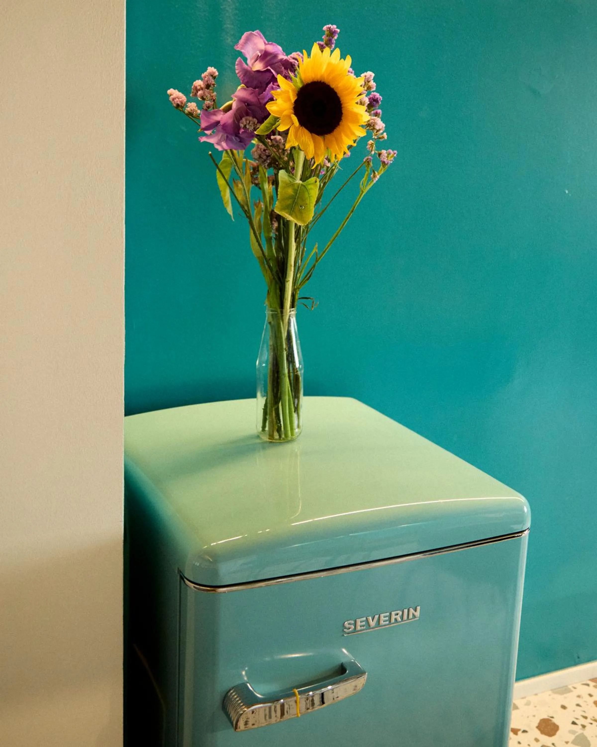 Decorative detail in Madama Hostel & Bistrot