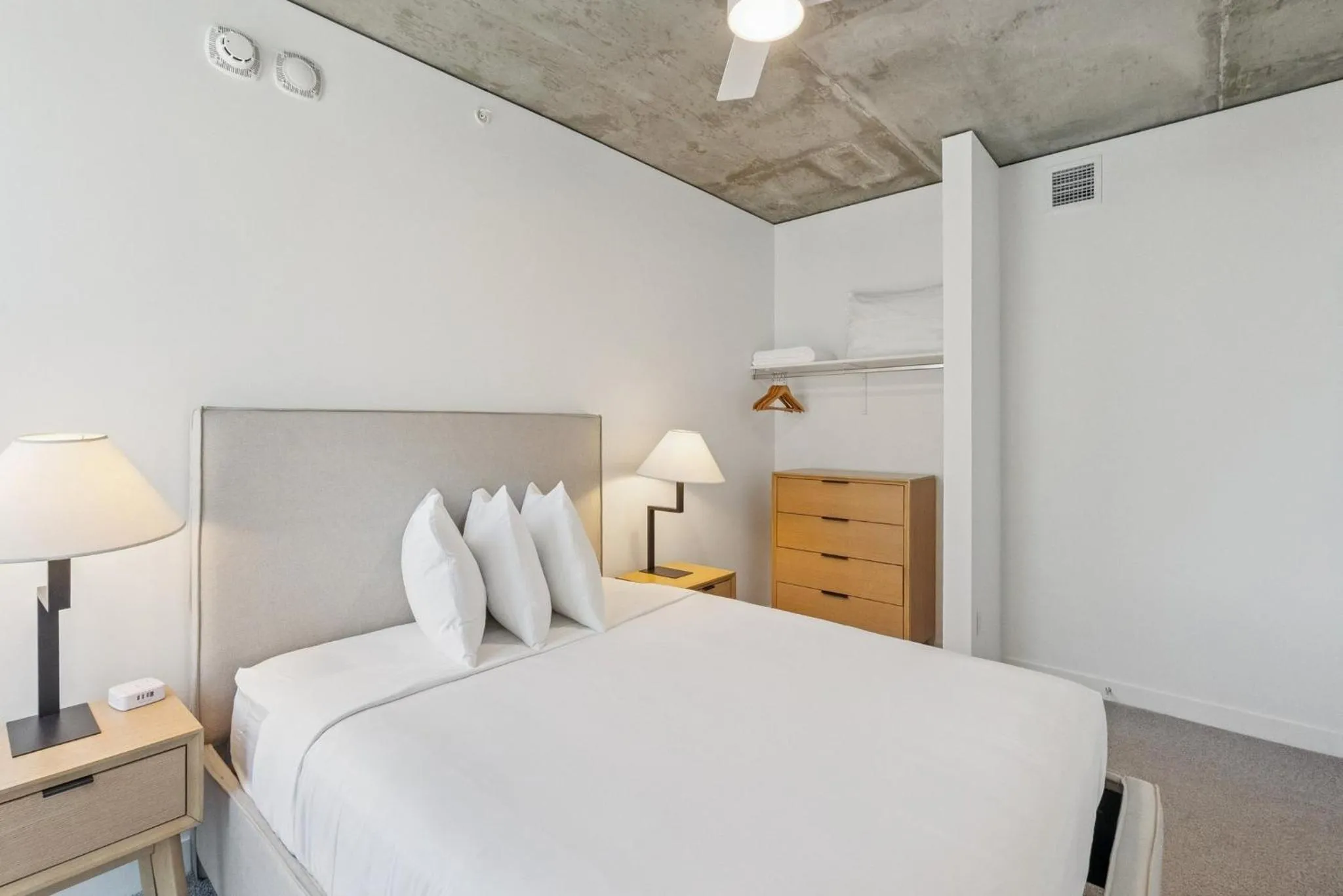 Bed in Placemakr Downtown Phoenix