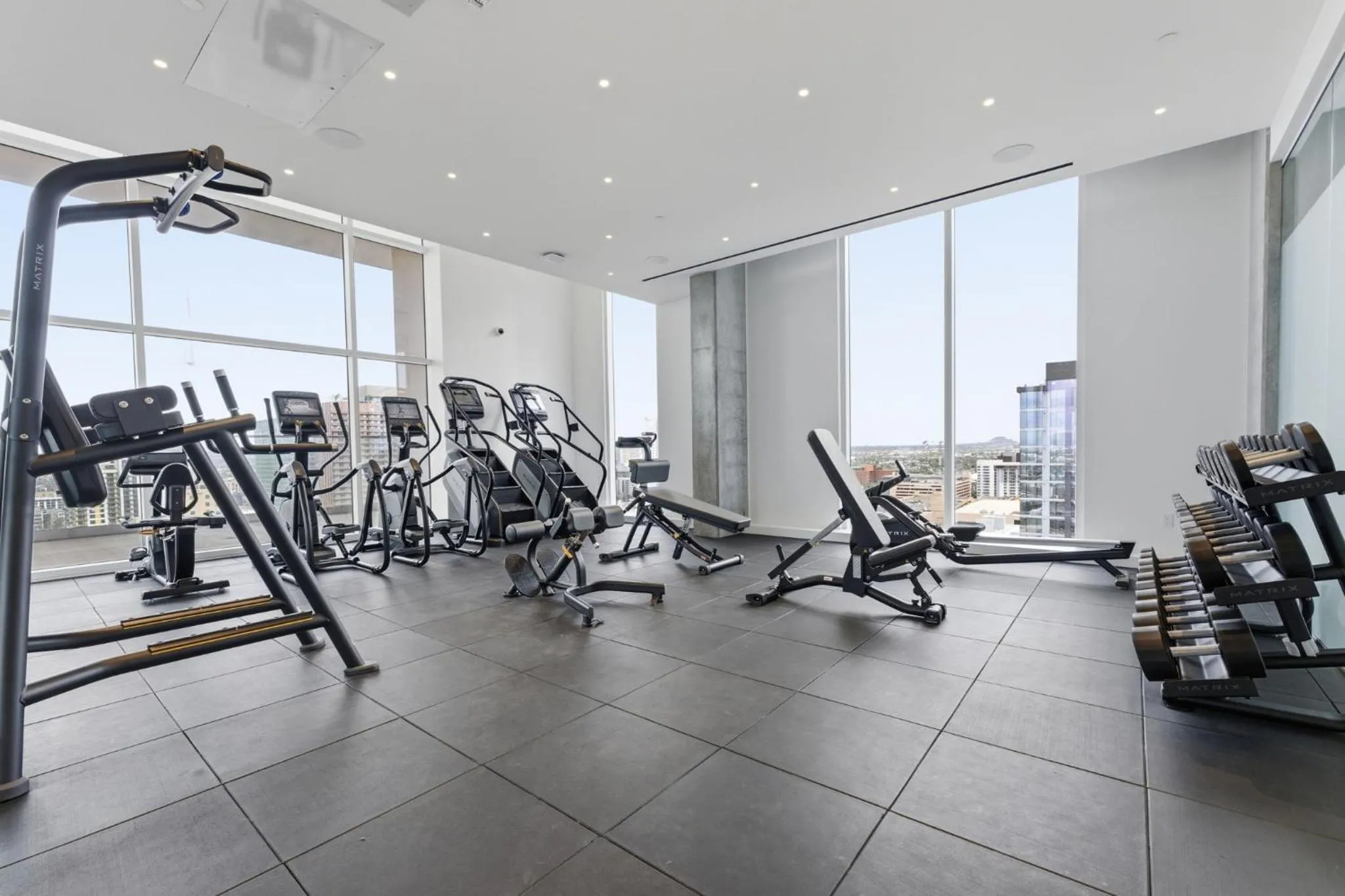Fitness centre/facilities in Placemakr Downtown Phoenix