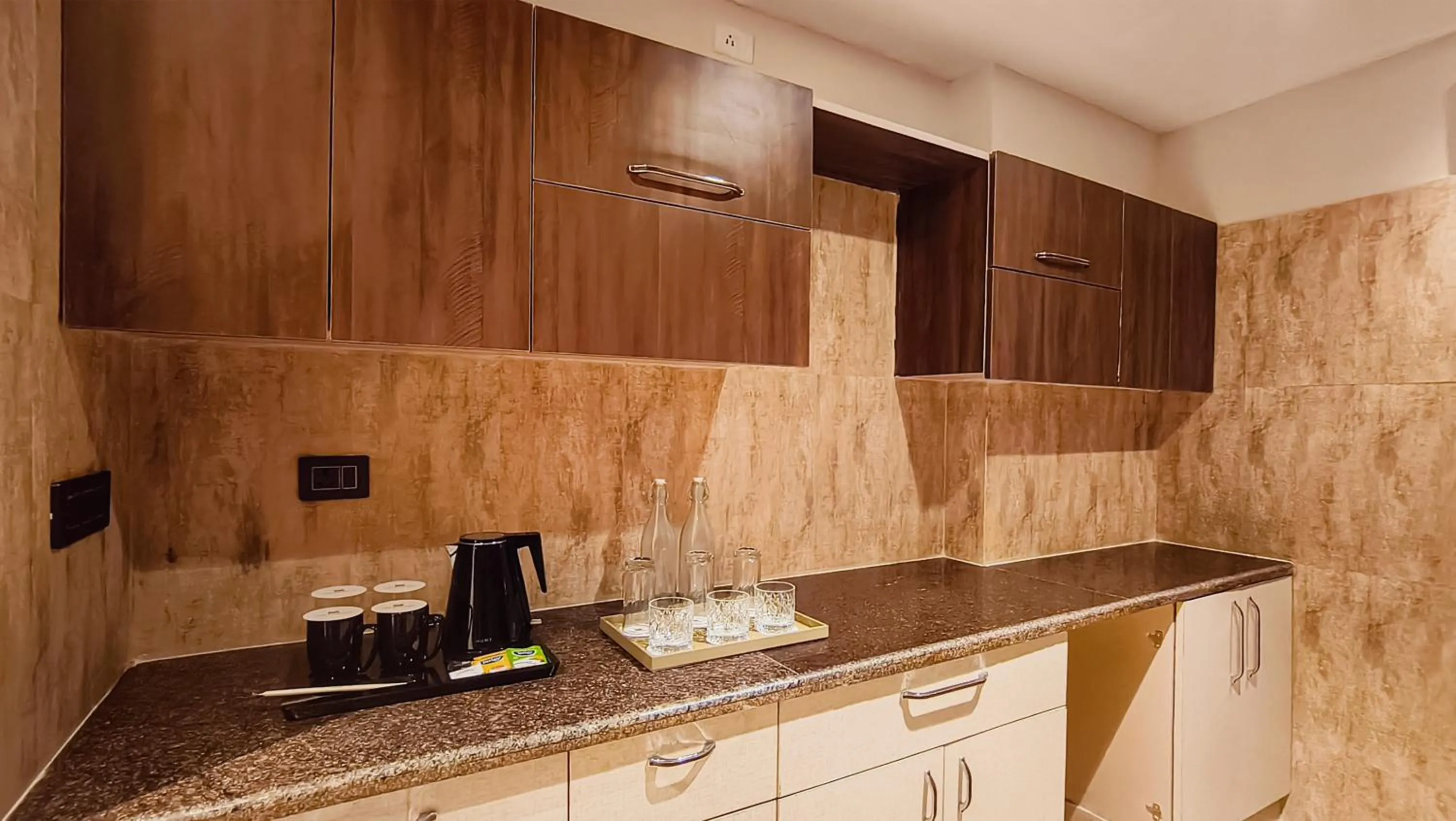 Kitchen or kitchenette in The Meriton