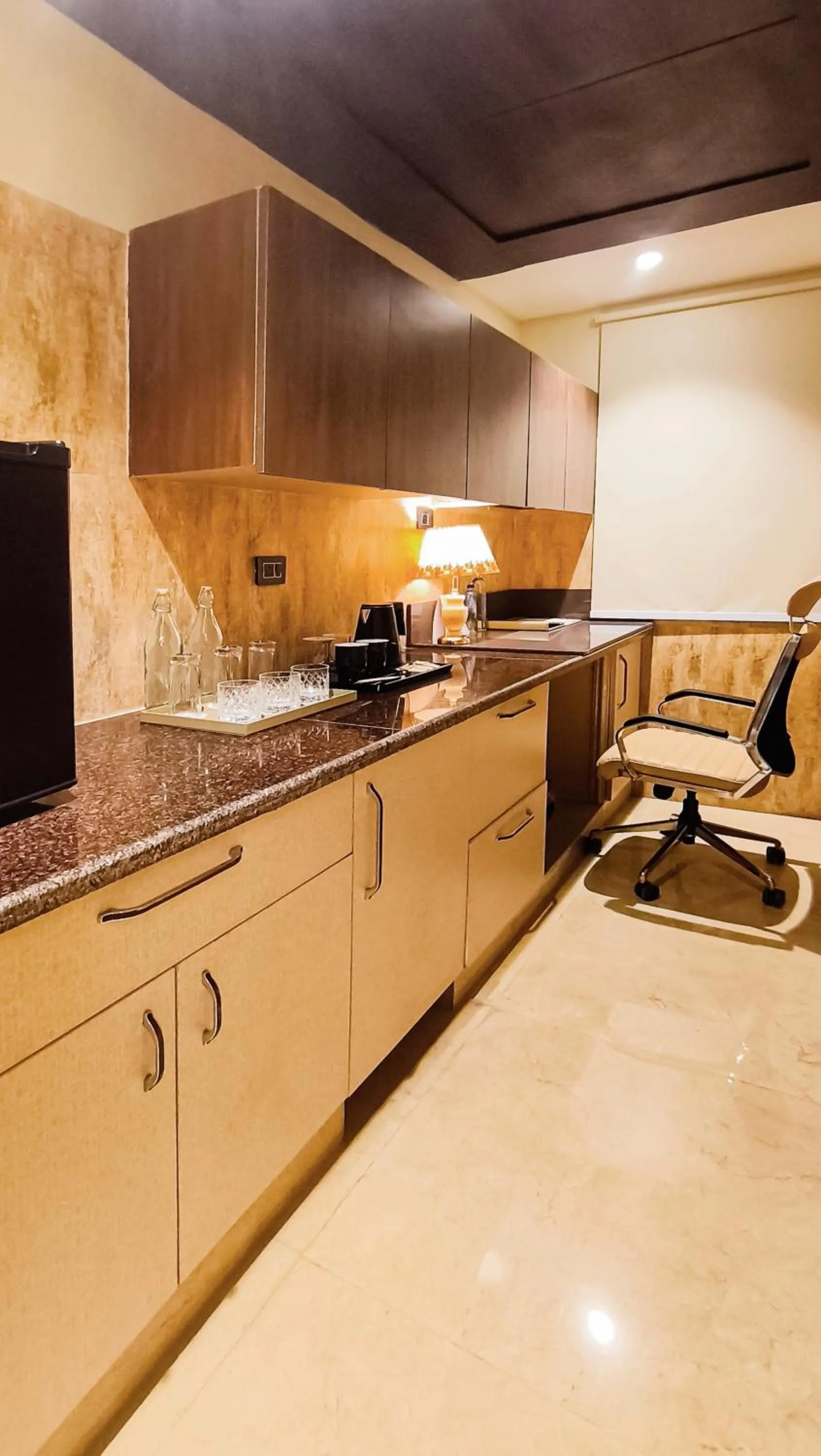 Kitchen or kitchenette in The Meriton