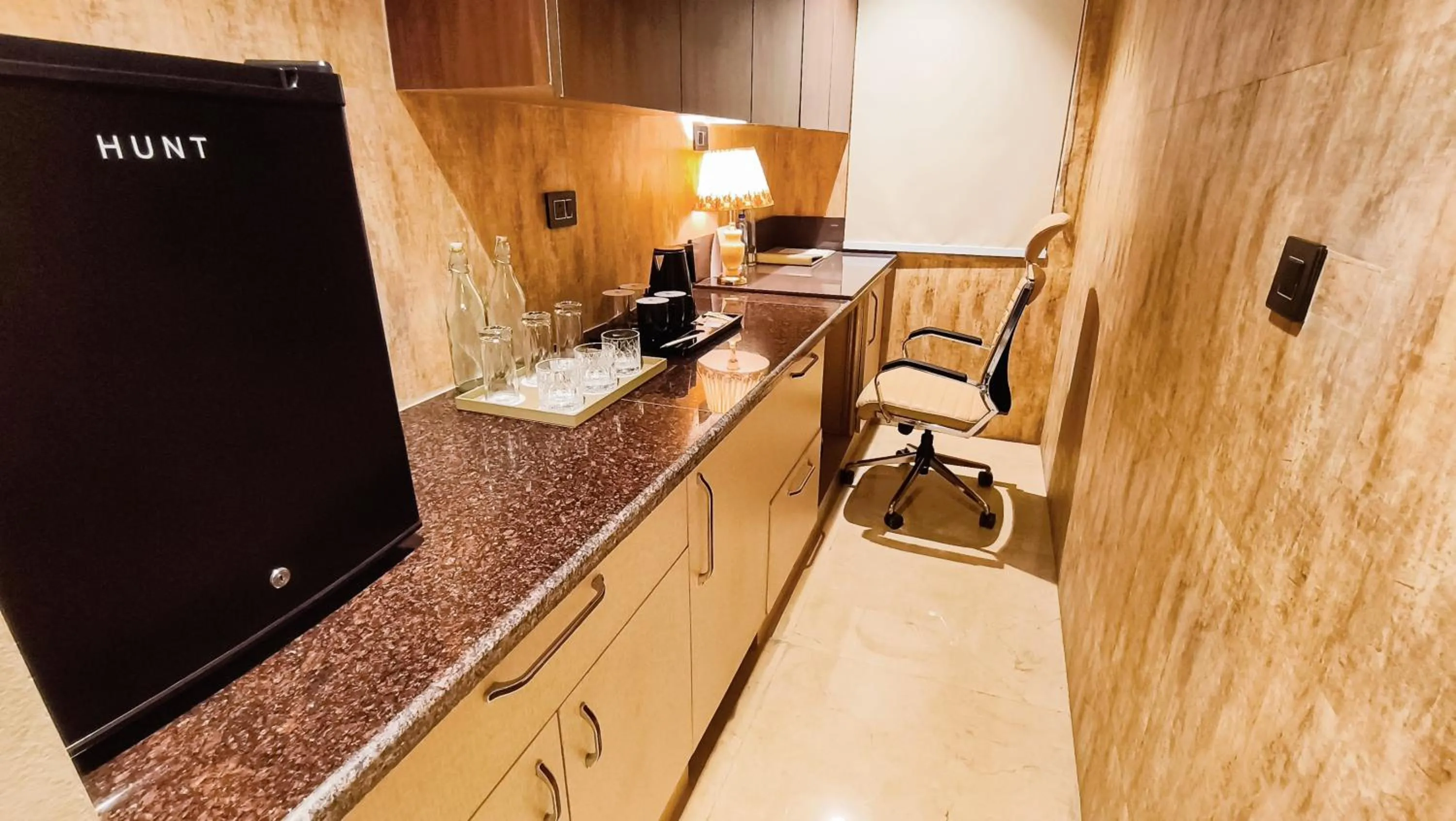 Kitchen or kitchenette in The Meriton