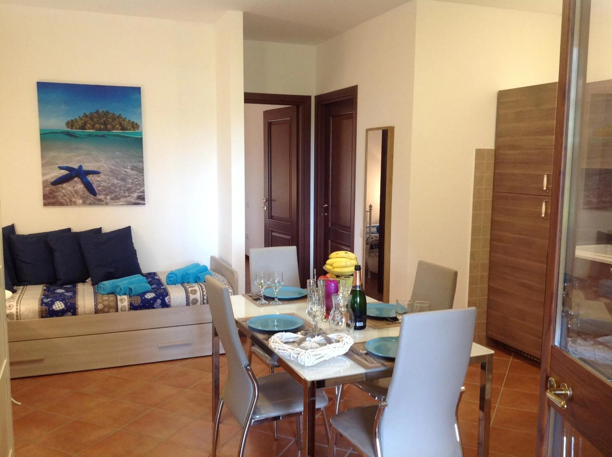 Living room in La Perla