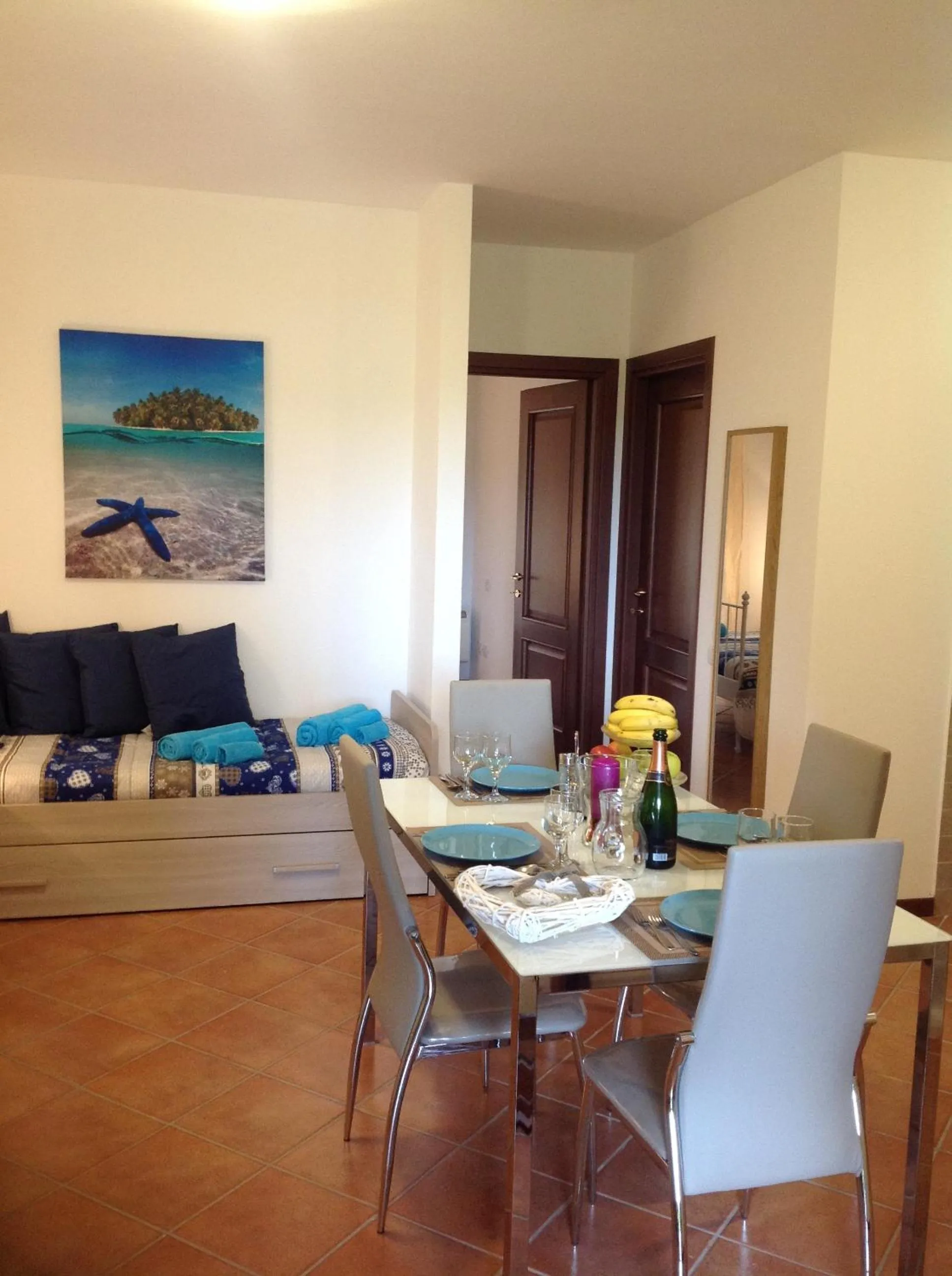 Dining area in La Perla