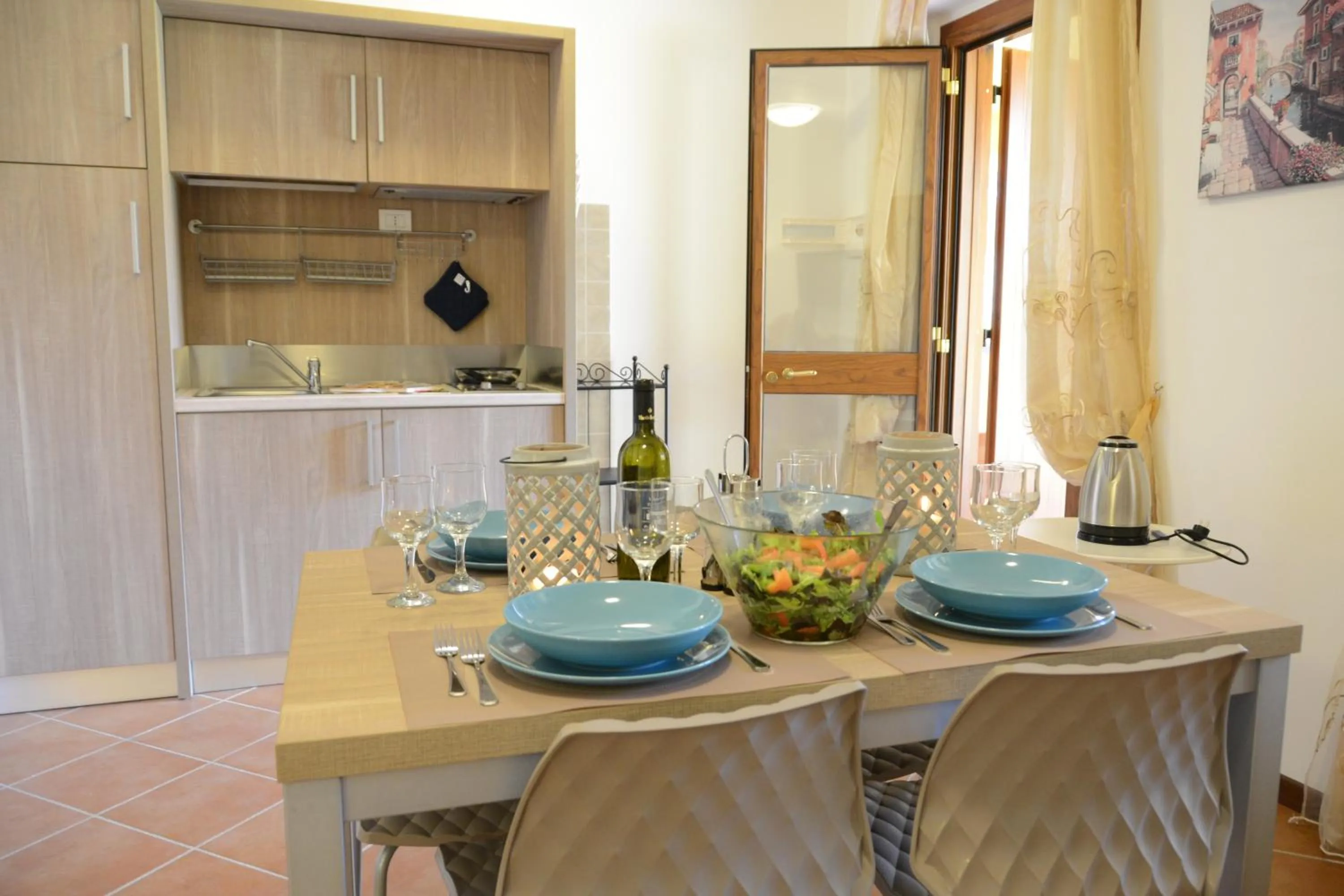 Kitchen or kitchenette in La Perla