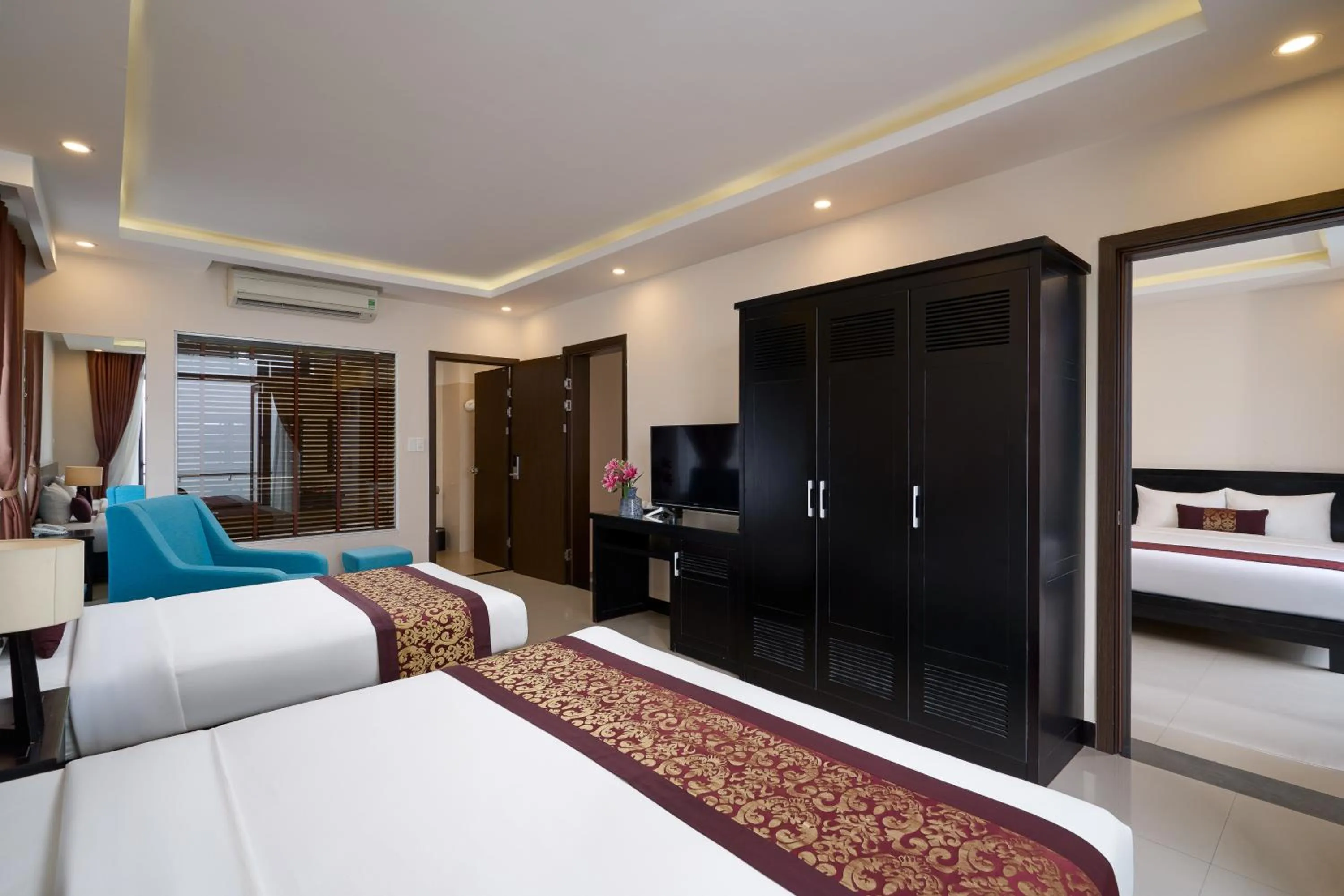 Bedroom, Bed in Banana Garden Hoi An