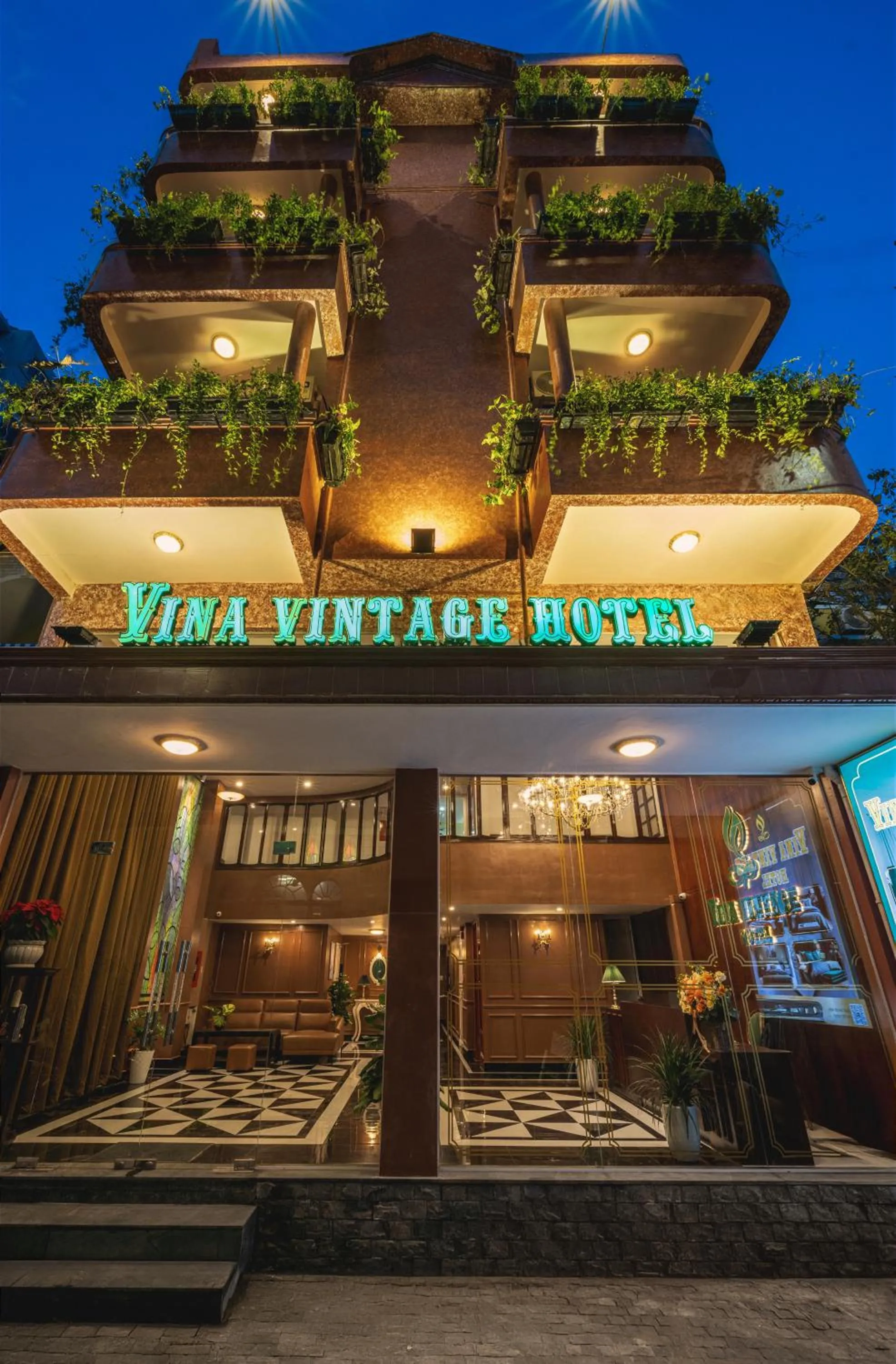 Property building in Vina Vintage Hotel