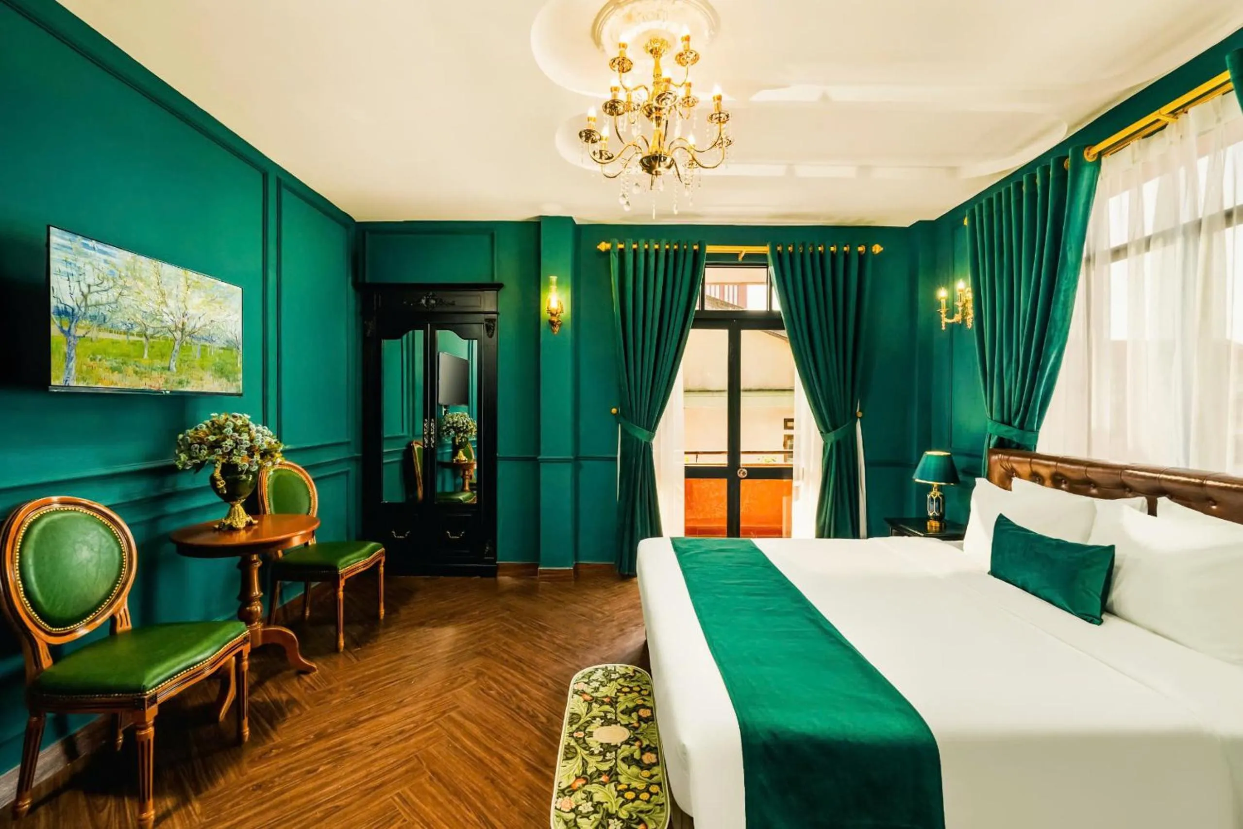 Bedroom, Bed in Vina Vintage Hotel