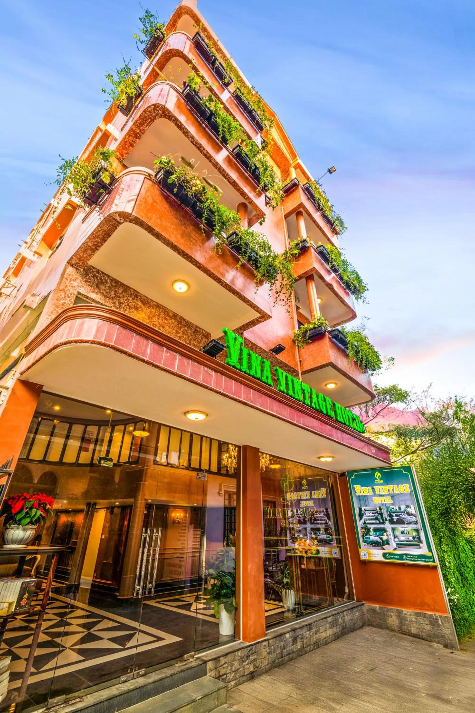 Property building in Vina Vintage Hotel