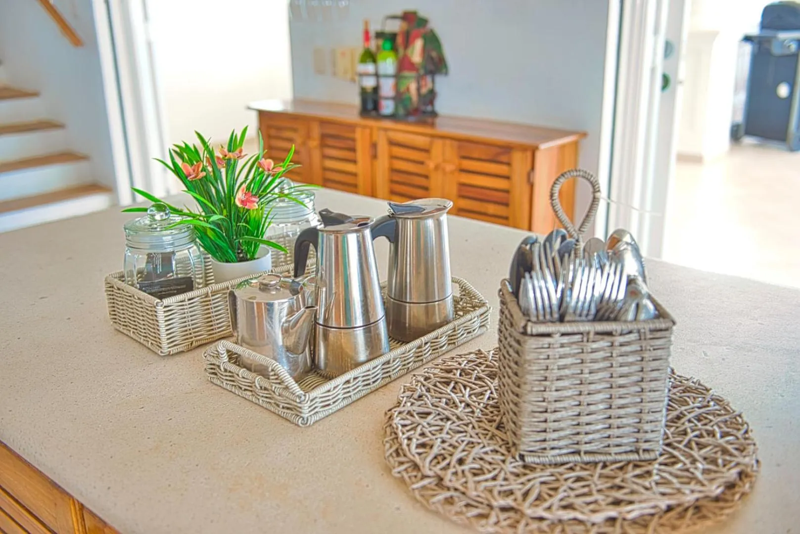 Kitchen or kitchenette in Hoteles Josefina