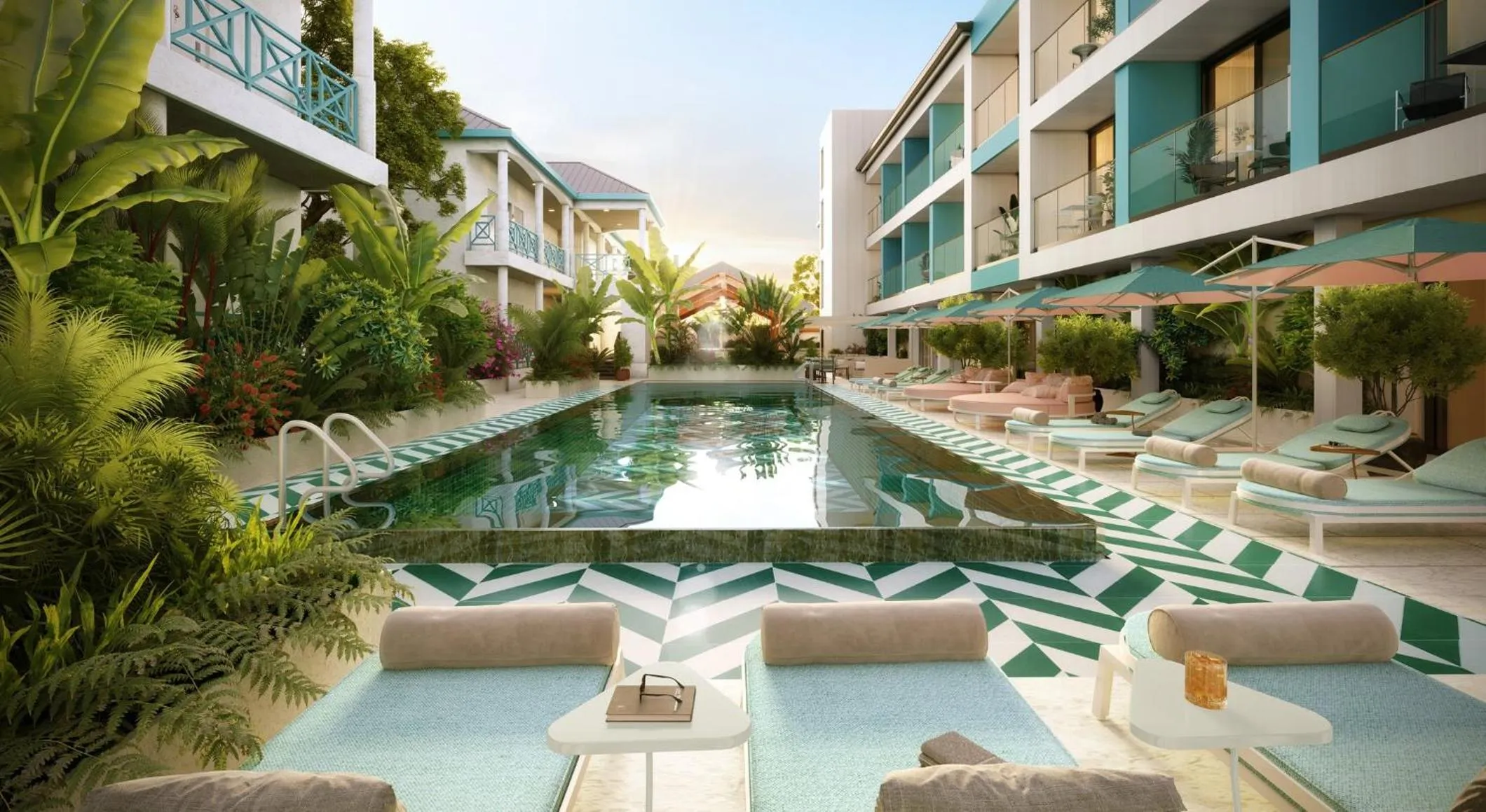 Property building in Hotel Indigo Turks & Caicos Grace Bay by IHG