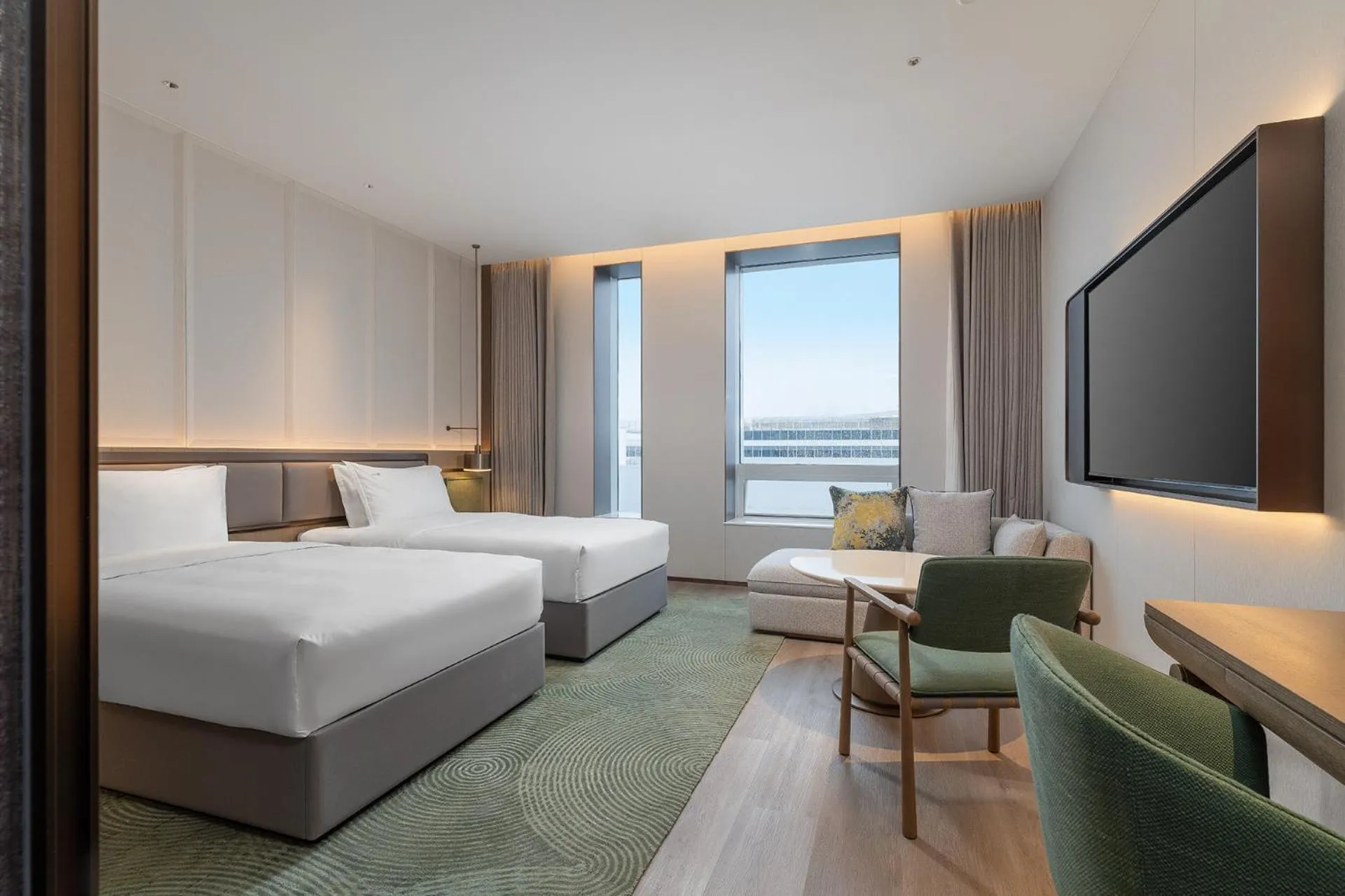 Bedroom, Bed in Holiday Inn Wenzhou Airport by IHG