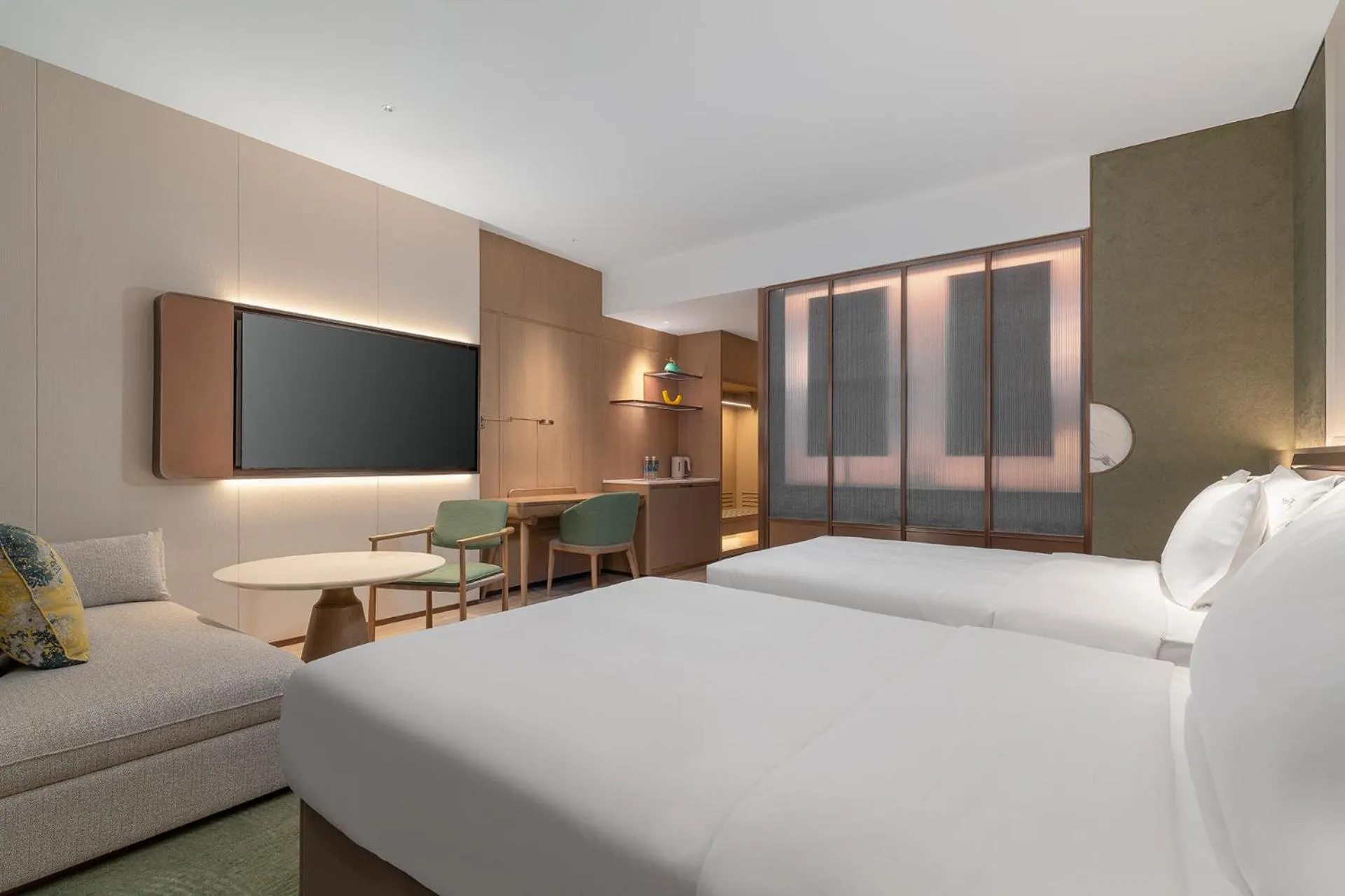 Bedroom, Bed in Holiday Inn Wenzhou Airport by IHG