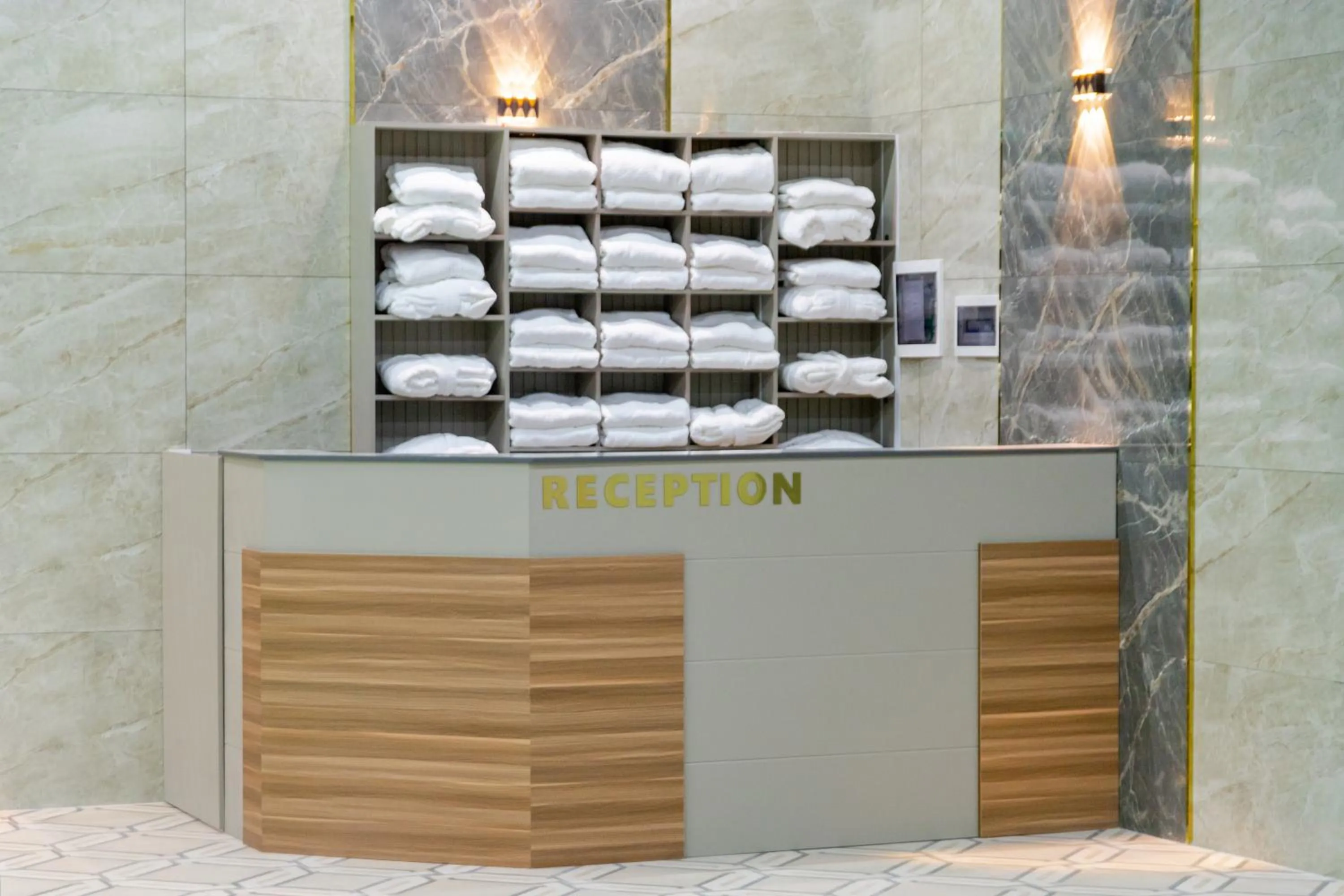 towels in Karvon Plaza Hotel