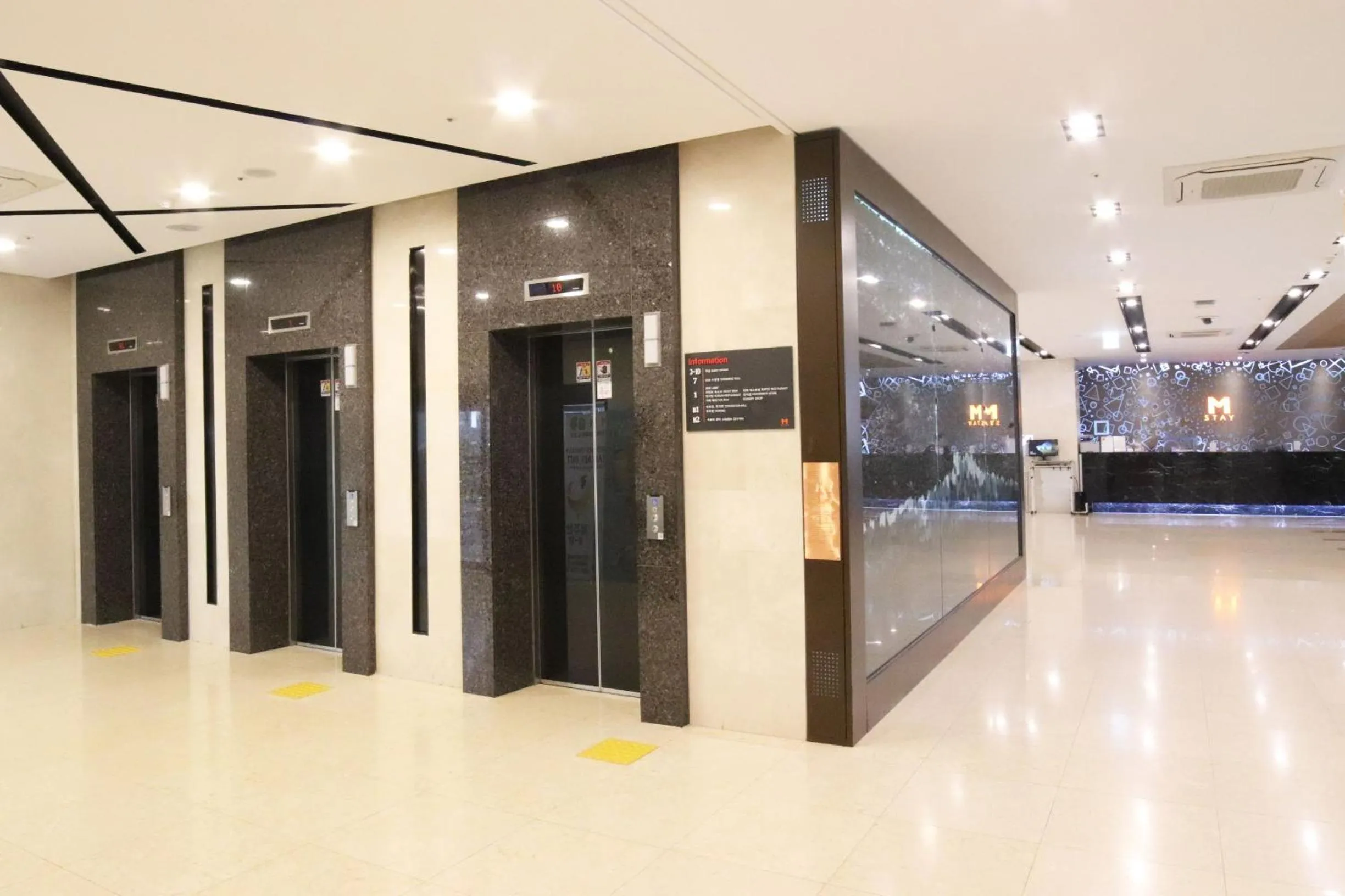 elevator in Mstay Hotel