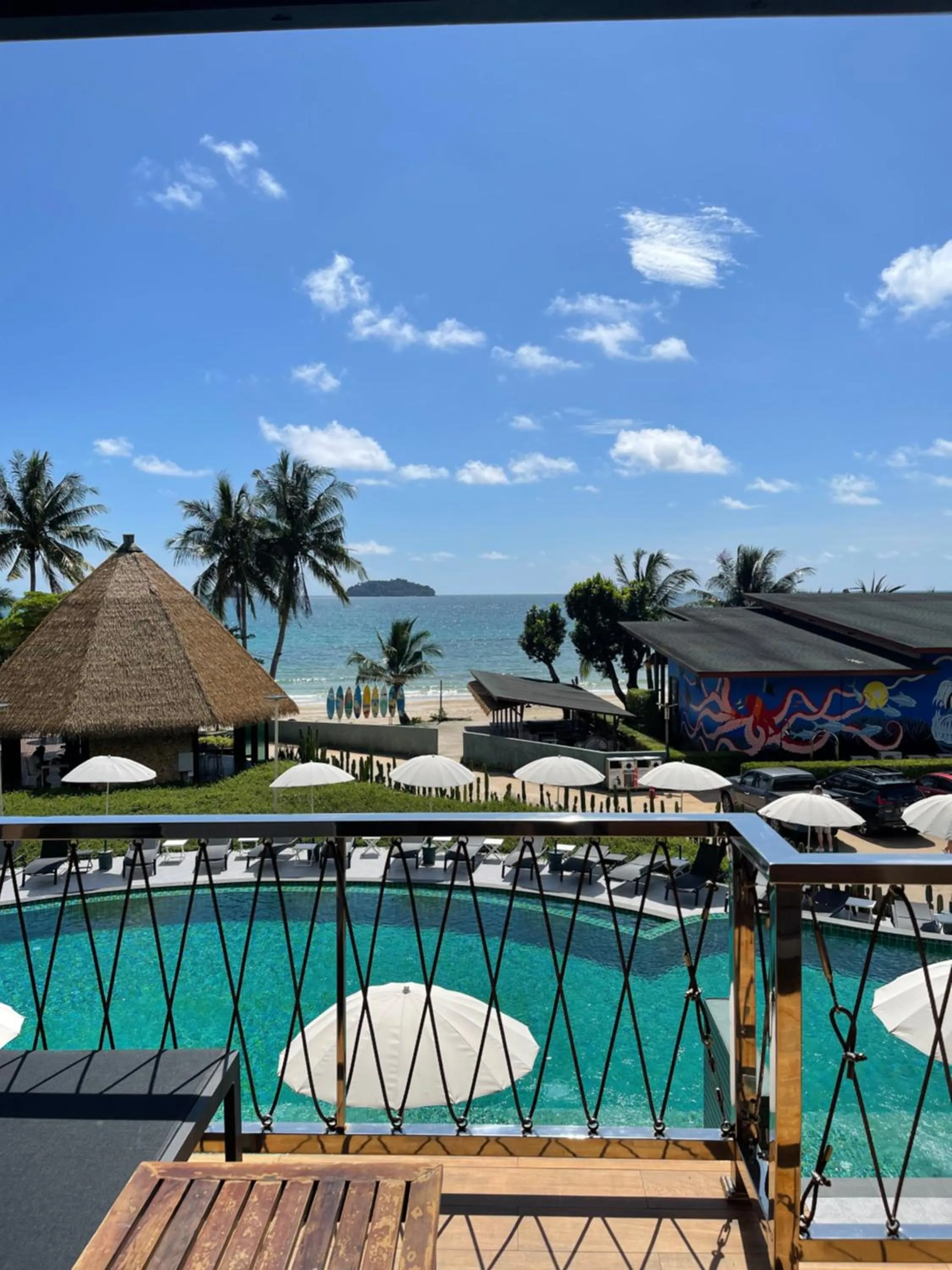 Balcony/Terrace in Kai Bae Beach Resort Koh Chang