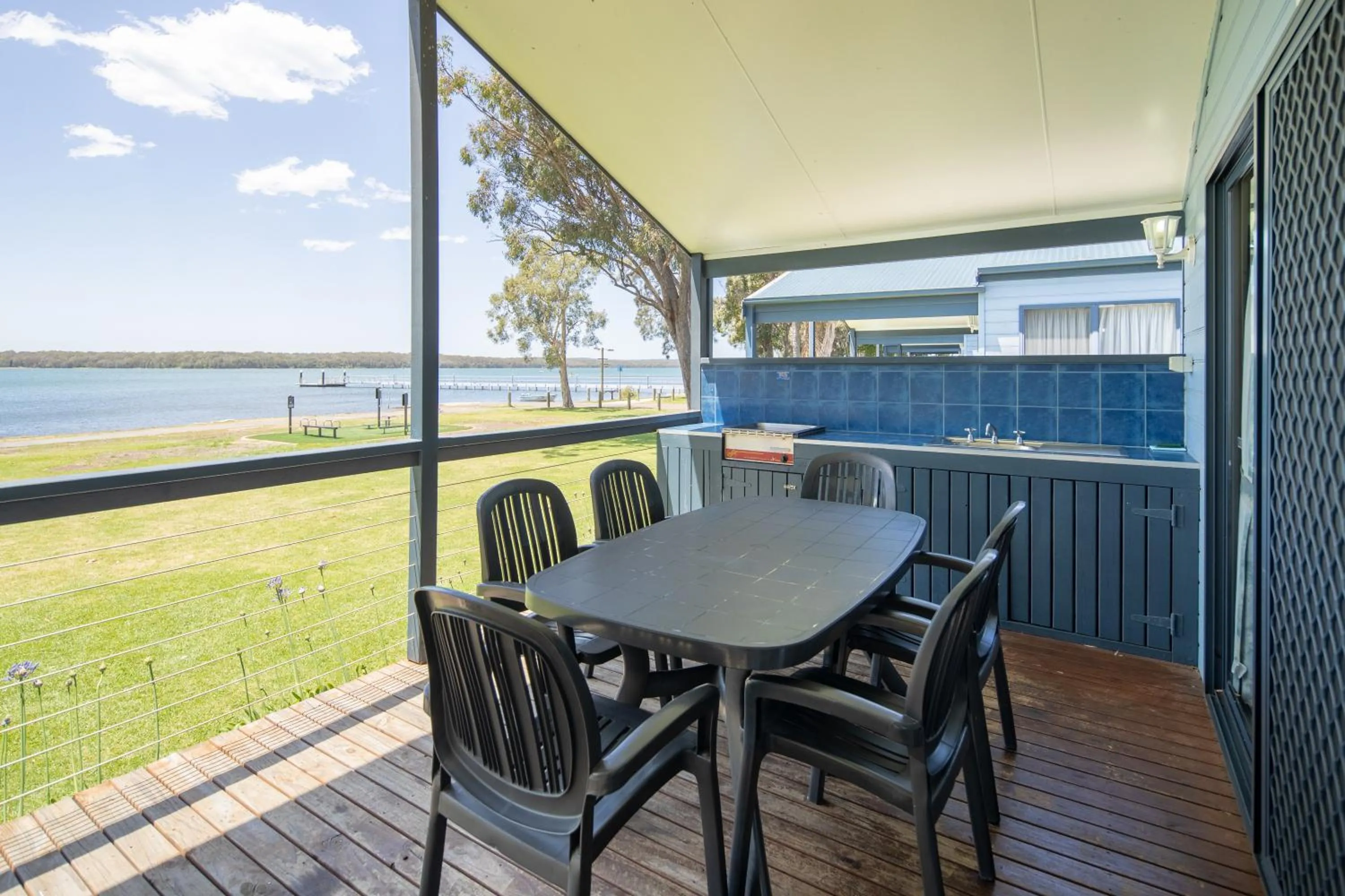 Balcony/Terrace in Ingenia Holidays Lake Macquarie