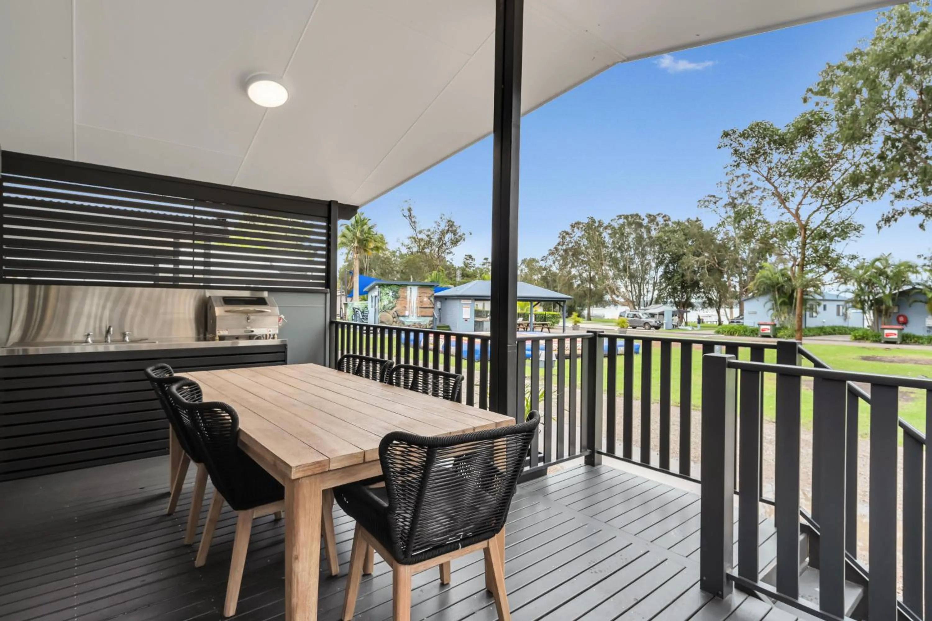 Balcony/Terrace in Ingenia Holidays Lake Macquarie