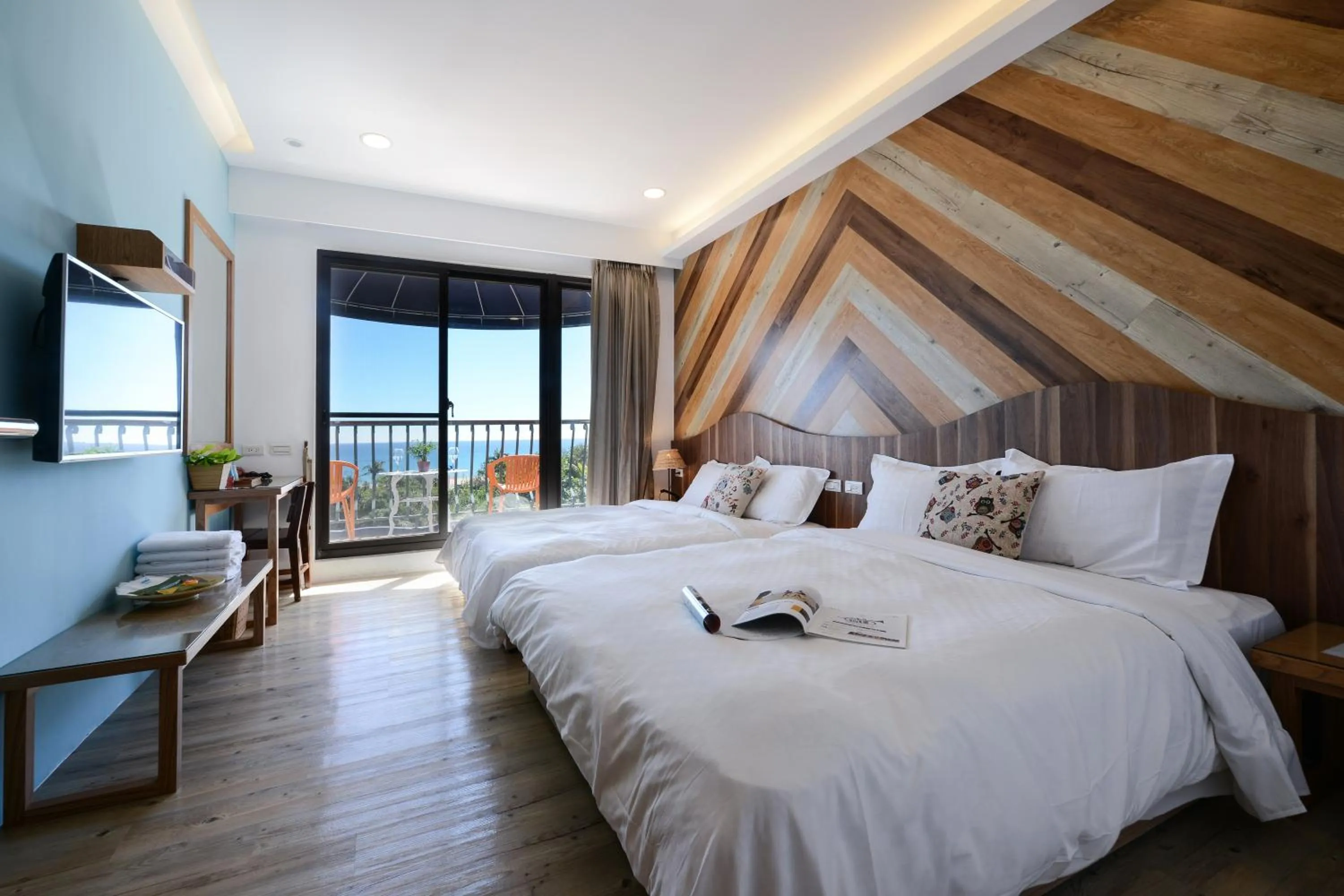Bed in Kenting Coast Resort