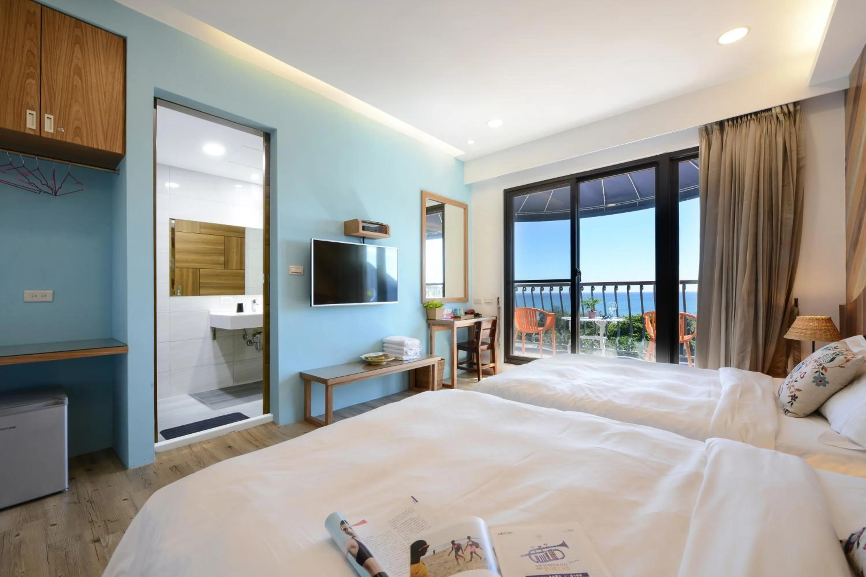 Bed in Kenting Coast Resort