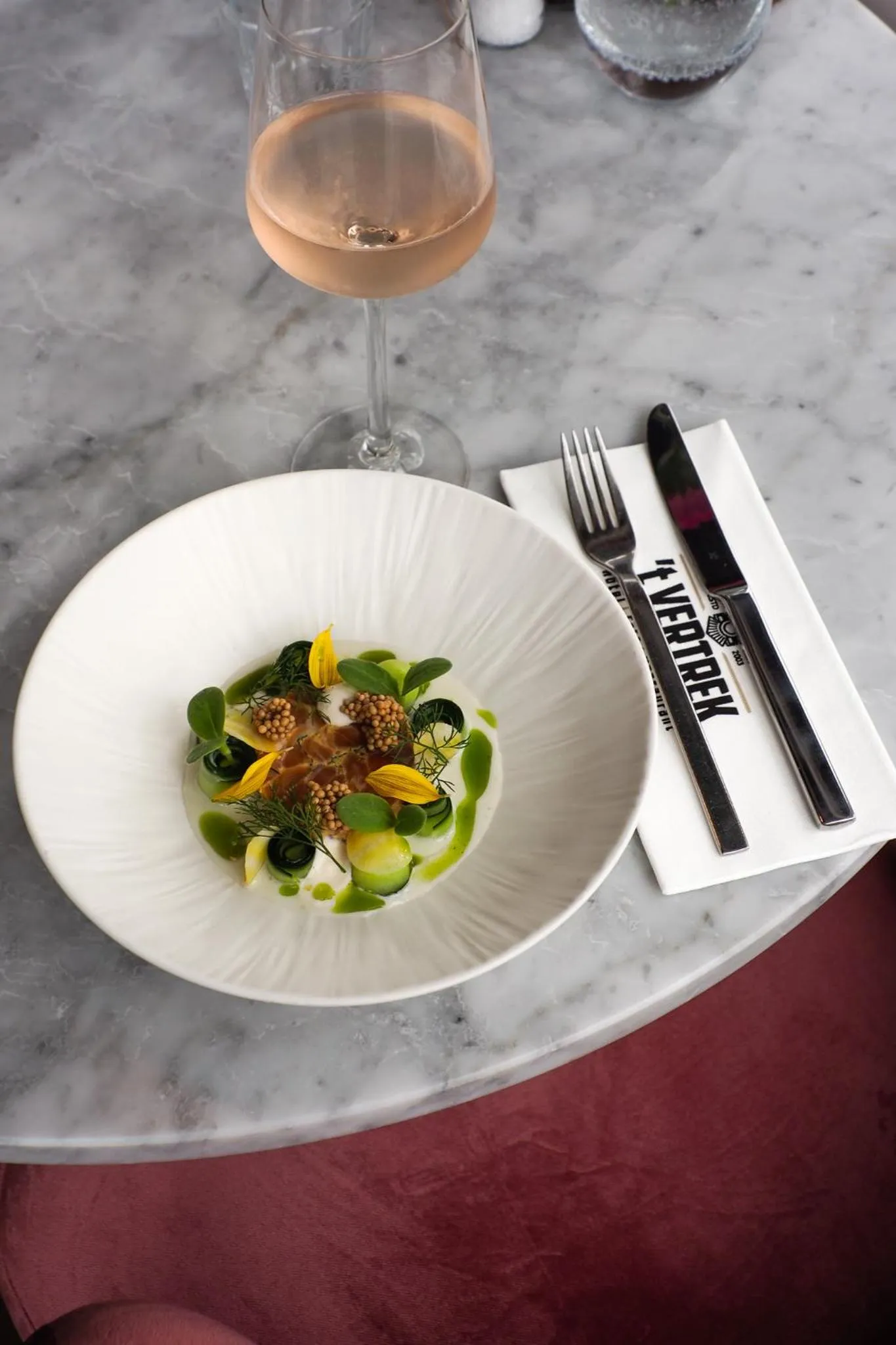 Food and drinks in Hotel 't Vertrek